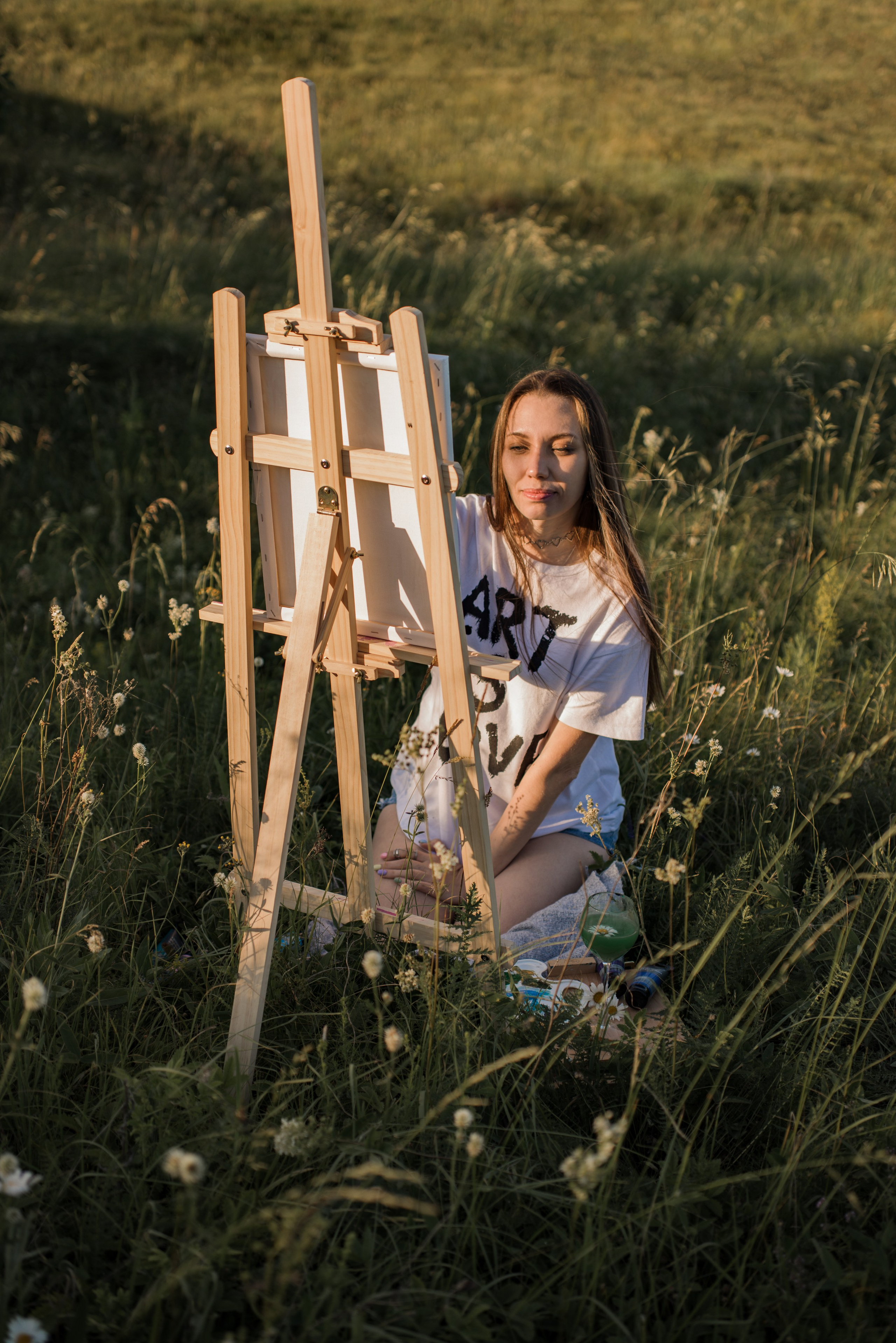 Виктория художник. Фотограф Людмила Белова