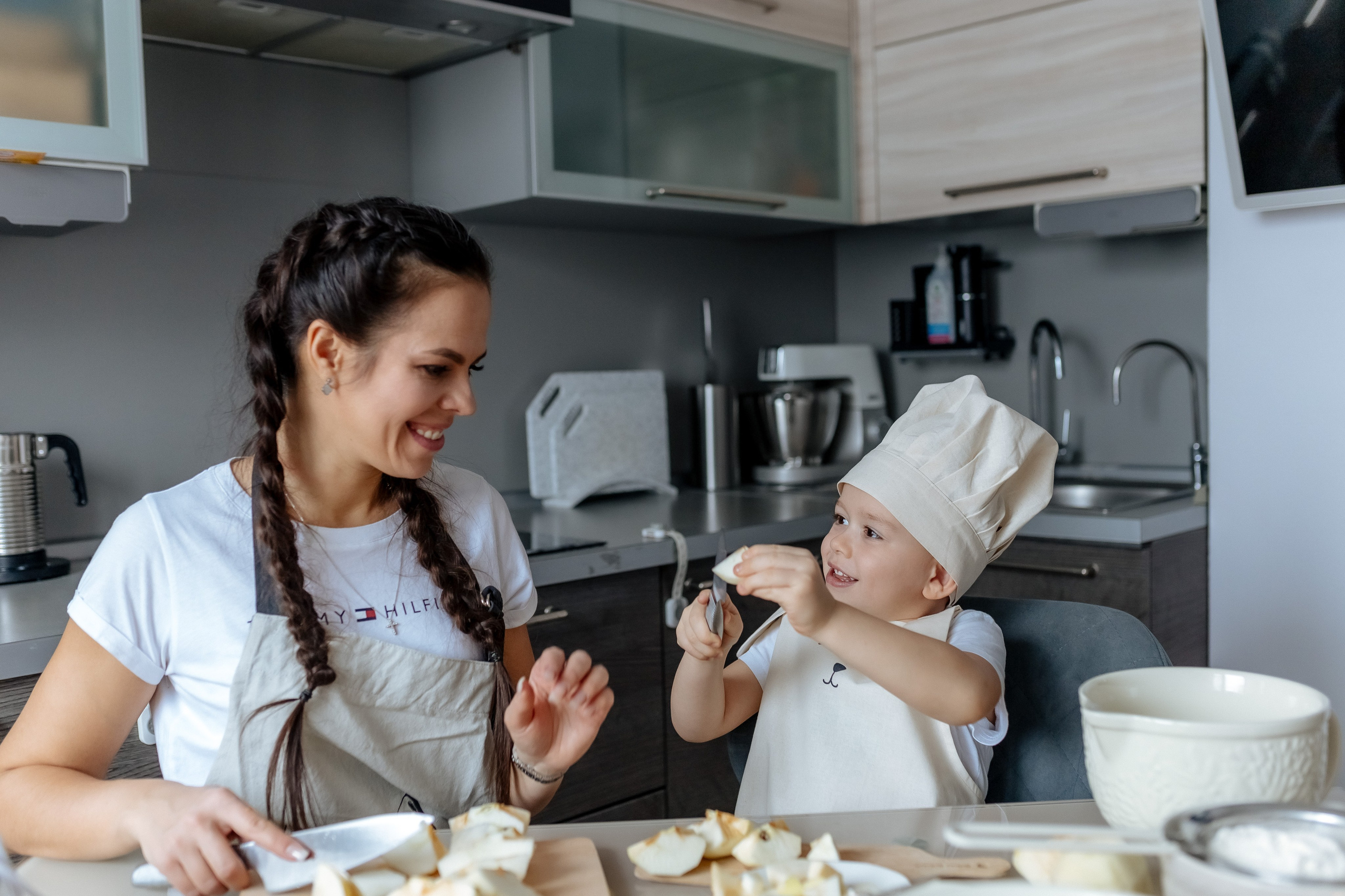 Тамара и Даня. Готовим вместе!. Профессиональный фотограф, Москва |Видное Елена Елизарова
