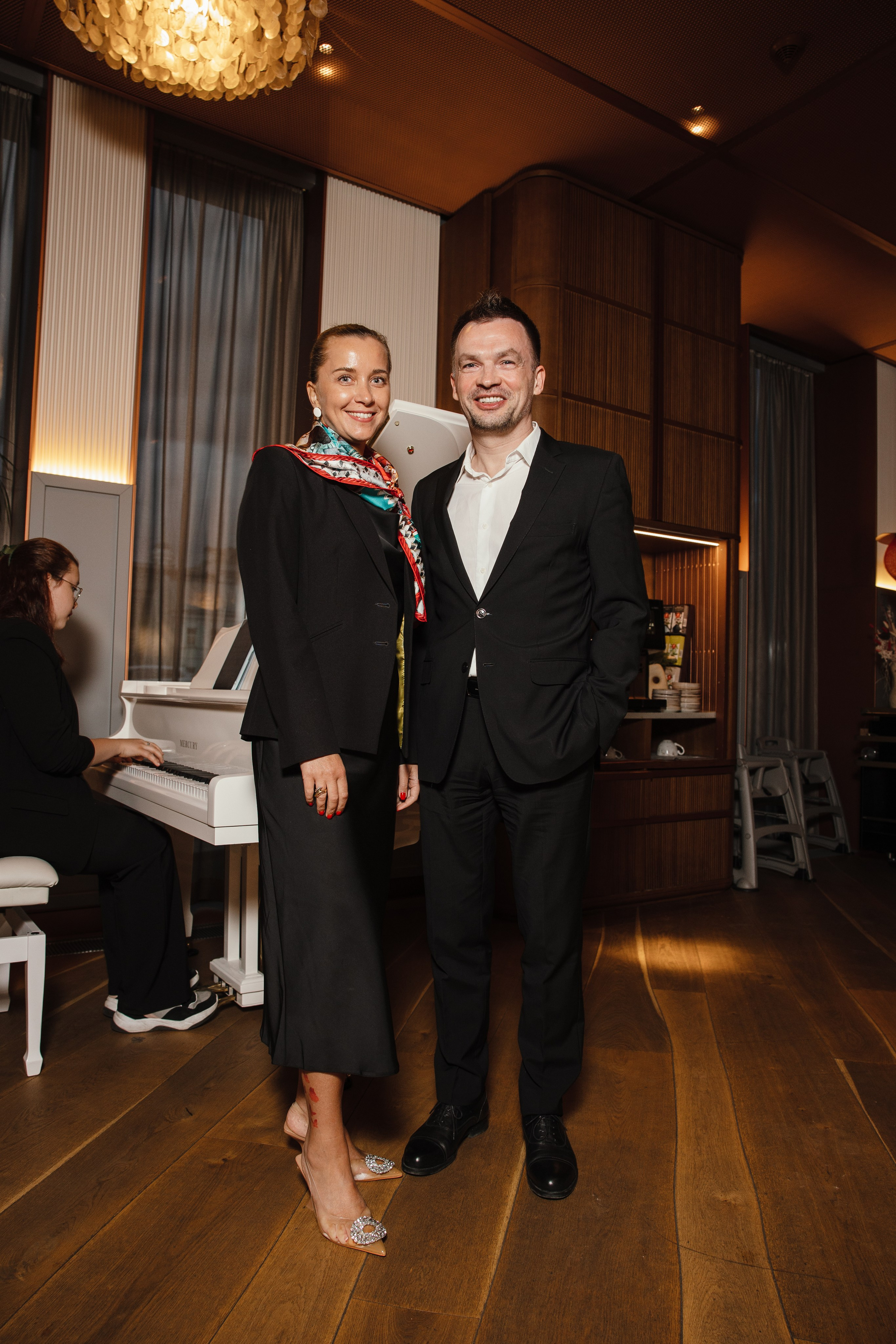 Презентация Russian Fashion Dom в ресторане Shagal. Контент фотограф в Москве и области Елена Кулакова