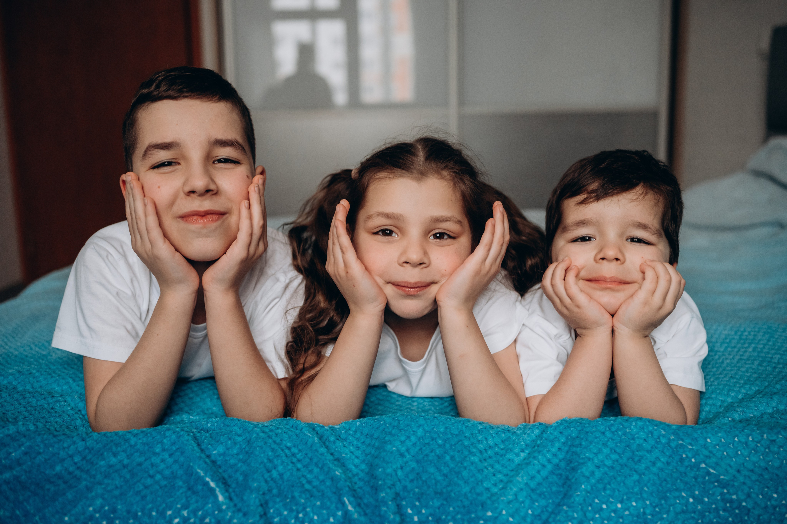 Гуля, Вадим, Артем, Вика и Дима. Детский и семейный фотограф в Москве