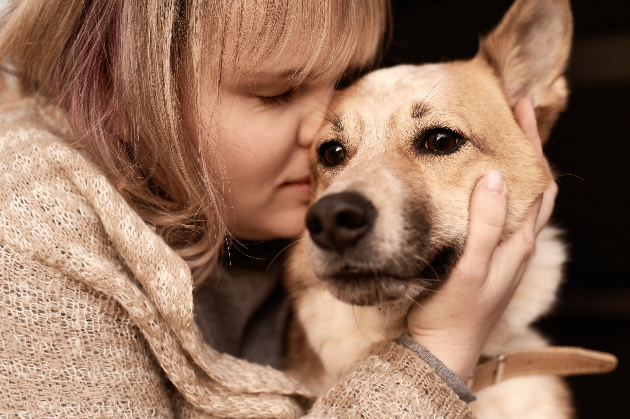 Катя и Найда. Женский фотограф в Череповце Даша Акулич