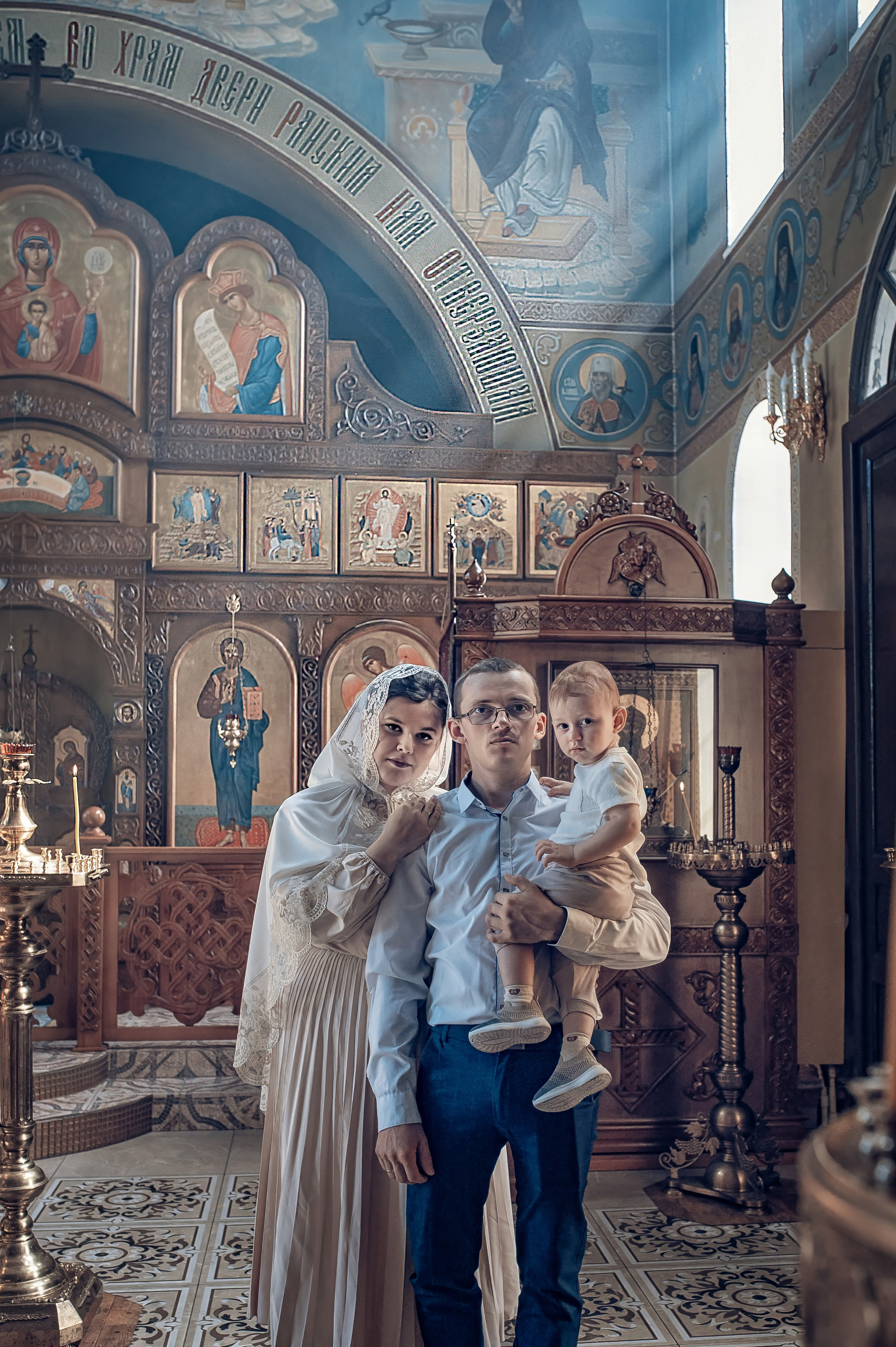 Съемка крещения в Красноярске. Фотографы крещения/венчания  Красноярск Татьяна и Вячеслав Переваловы