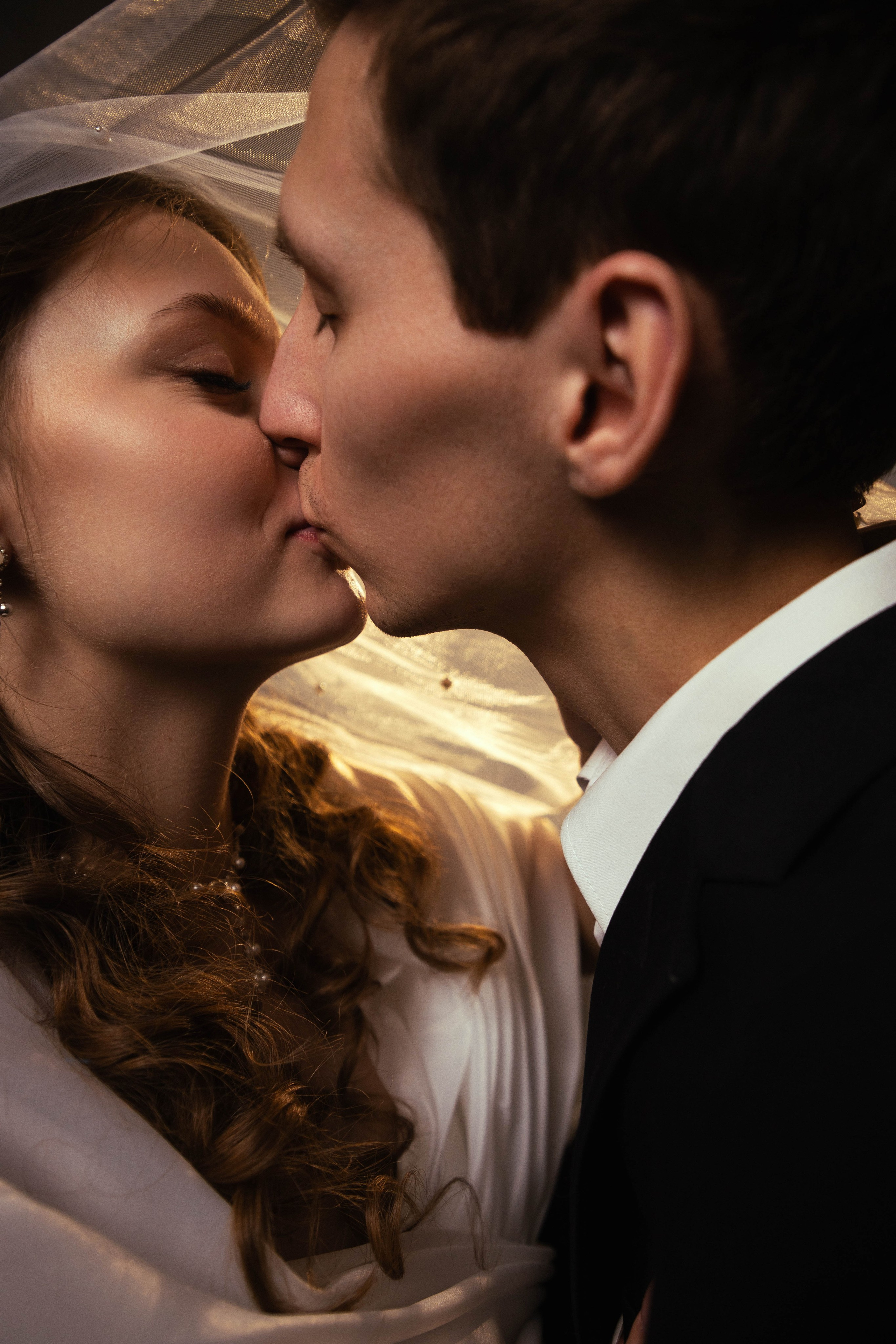 Свадебная фотосессия в студии. Фотограф Анастасия Тихонова