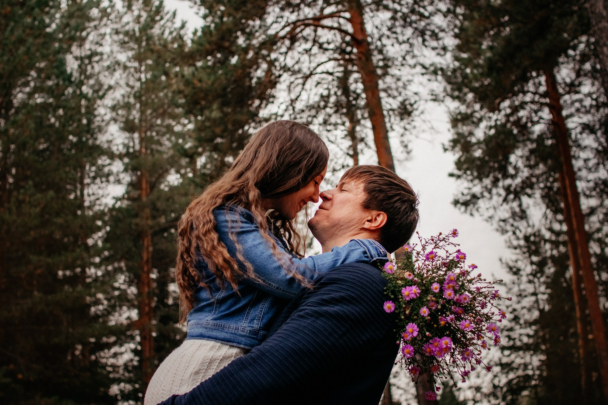 Наталья, Илья и фоксы. Фотограф Наталья Потапова