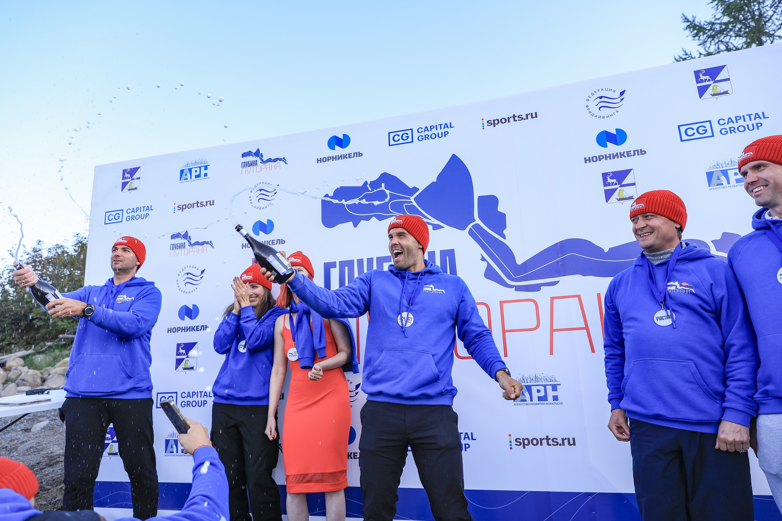 Фестиваль по фридайвингу «Глубина Путорана». Спортивный репортажный фотограф Казань Нафис Сиразетдинов