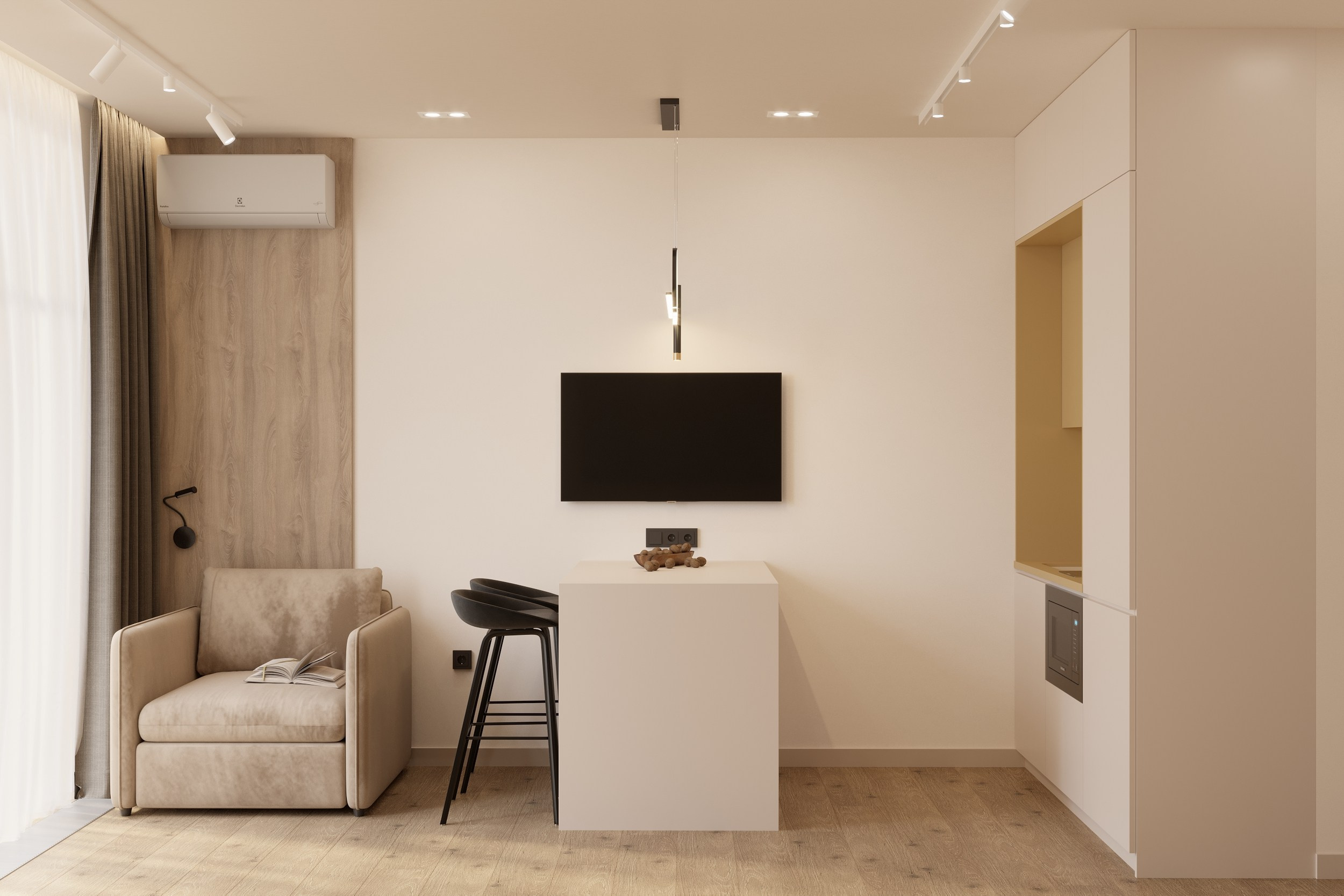 Апартаменты в Алуште. Дизайнер интерьера в Крыму — Валерия Сокорева