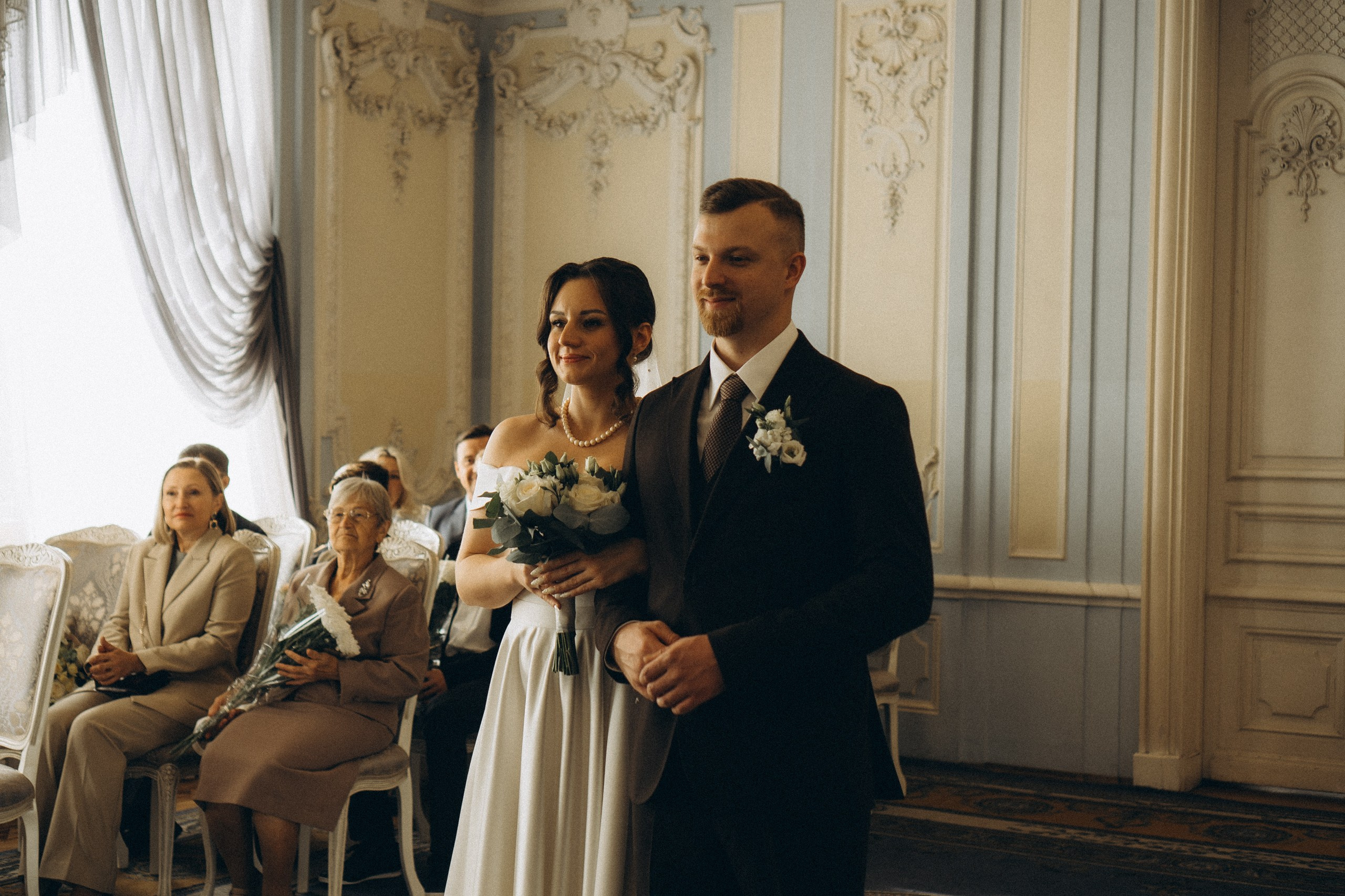 СВАДЕБНАЯ СЬЕМКА ВО ВТОРОМ ДВОРЦЕ БРАКОСОЧЕТАНИЯ. Профессиональный фотограф, Санкт-Петербург — Виктория Богомолова