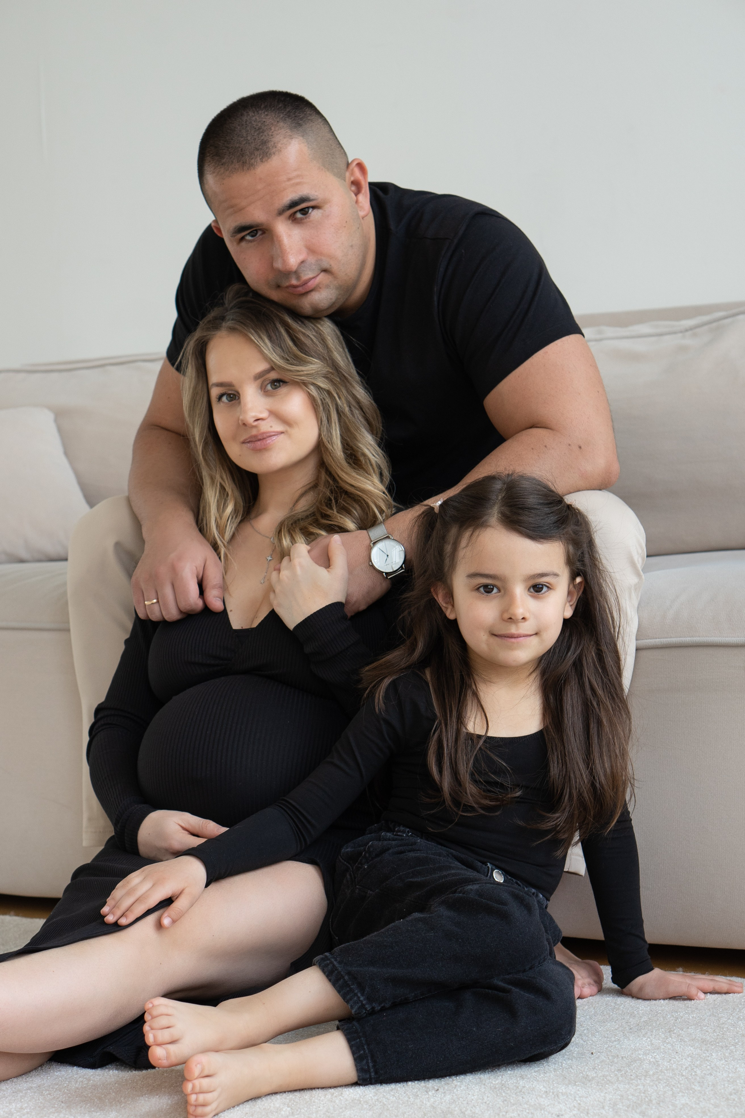 Семья Ф.студийная фотосессия. Фотограф Ольга Игорева