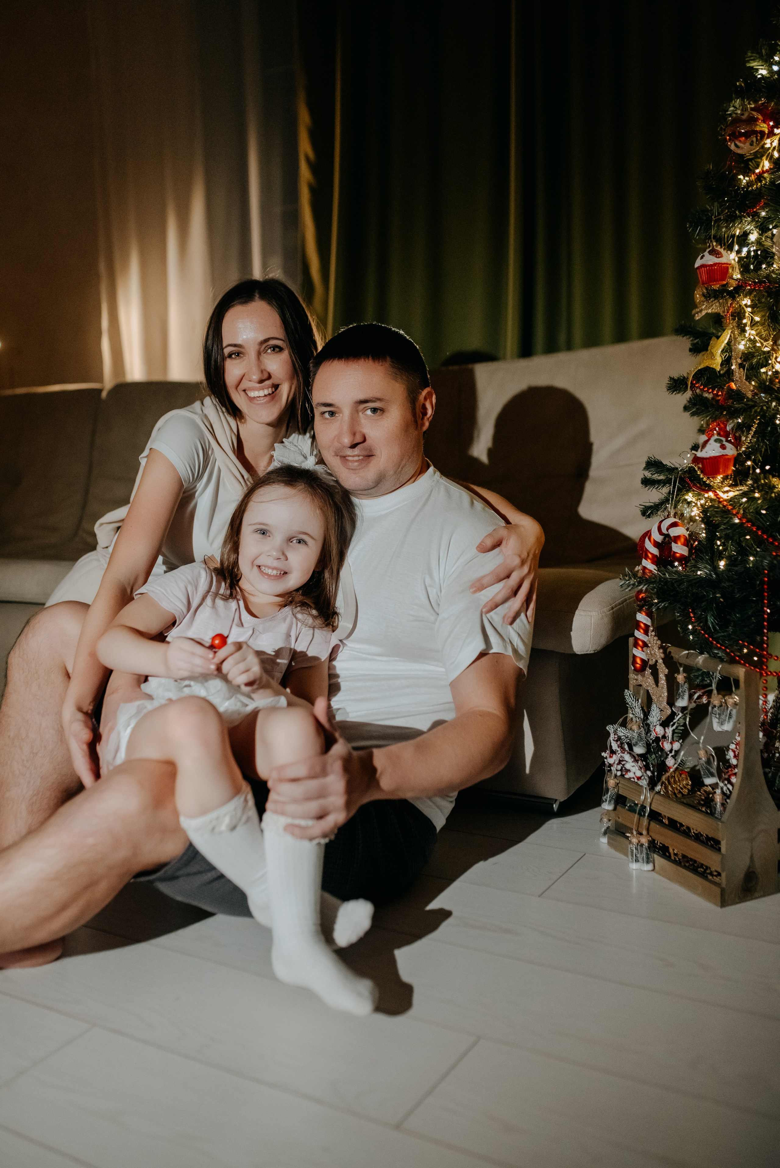 Новый год у камина. Семейный и детский фотограф в Туле