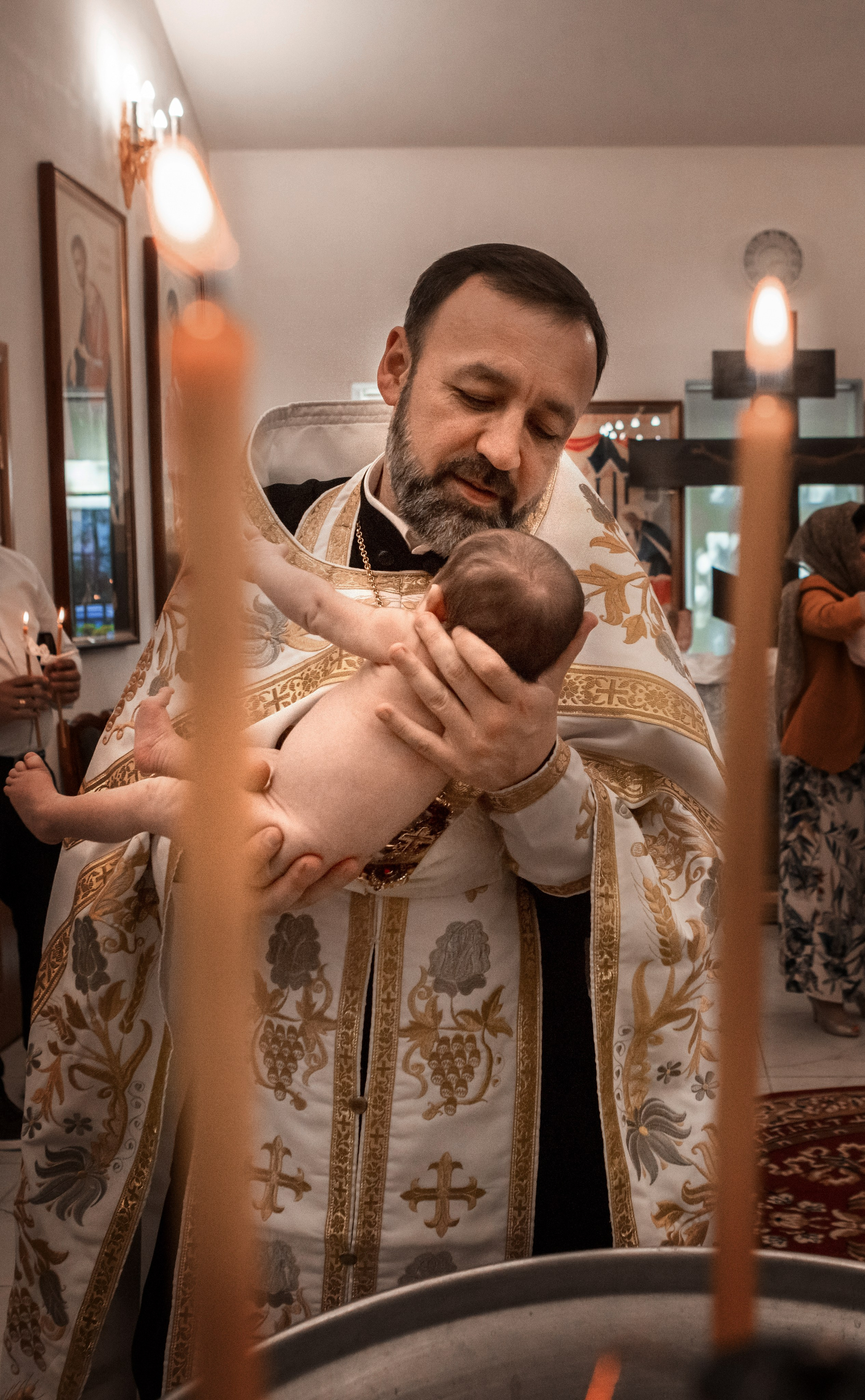 ТАИНСТВО КРЕЩЕНИЯ ЕВЫ И МАРИИ. Фотограф на крестины