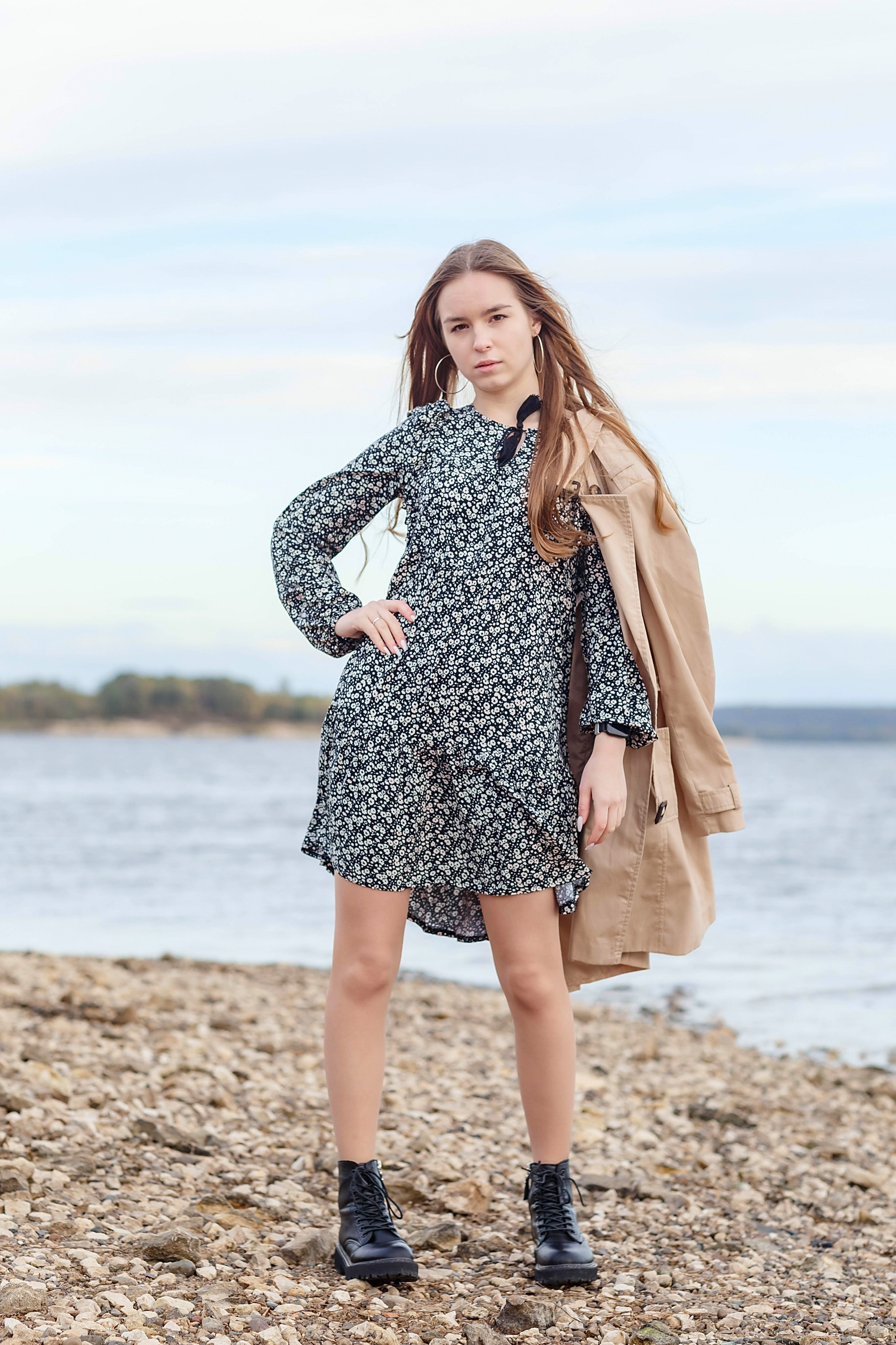 Фотосессия с Леной в Заволжье. Портретный и репортажный фотограф в Чебоксарах Андриян Чаркин