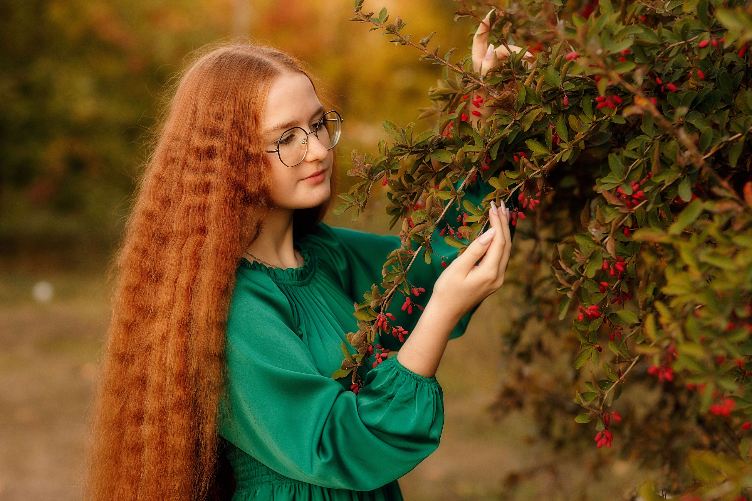 Осенняя фотосессия с Аней. Портретный и репортажный фотограф в Чебоксарах Андриян Чаркин