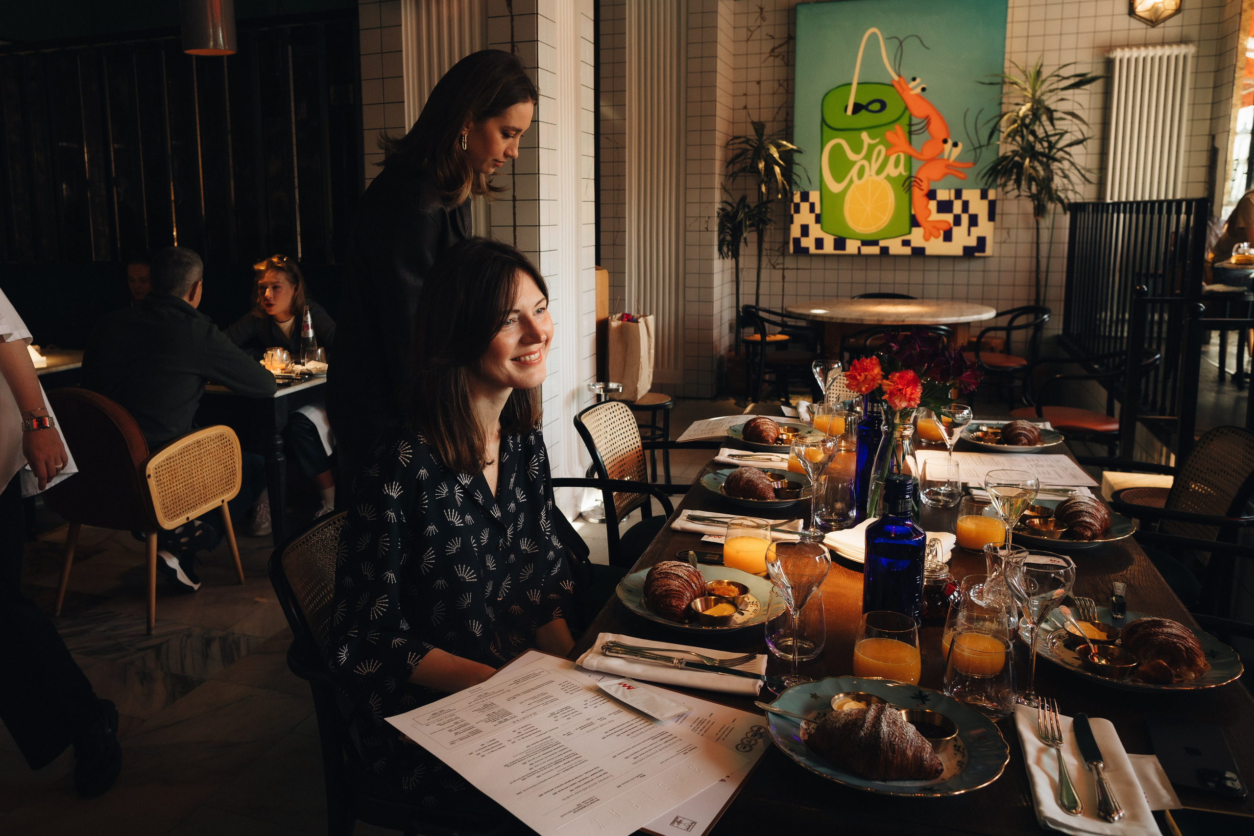 Ресторан MINA день рождения Наталья. Портретный фотограф в Москве и МО Зимина Татьяна