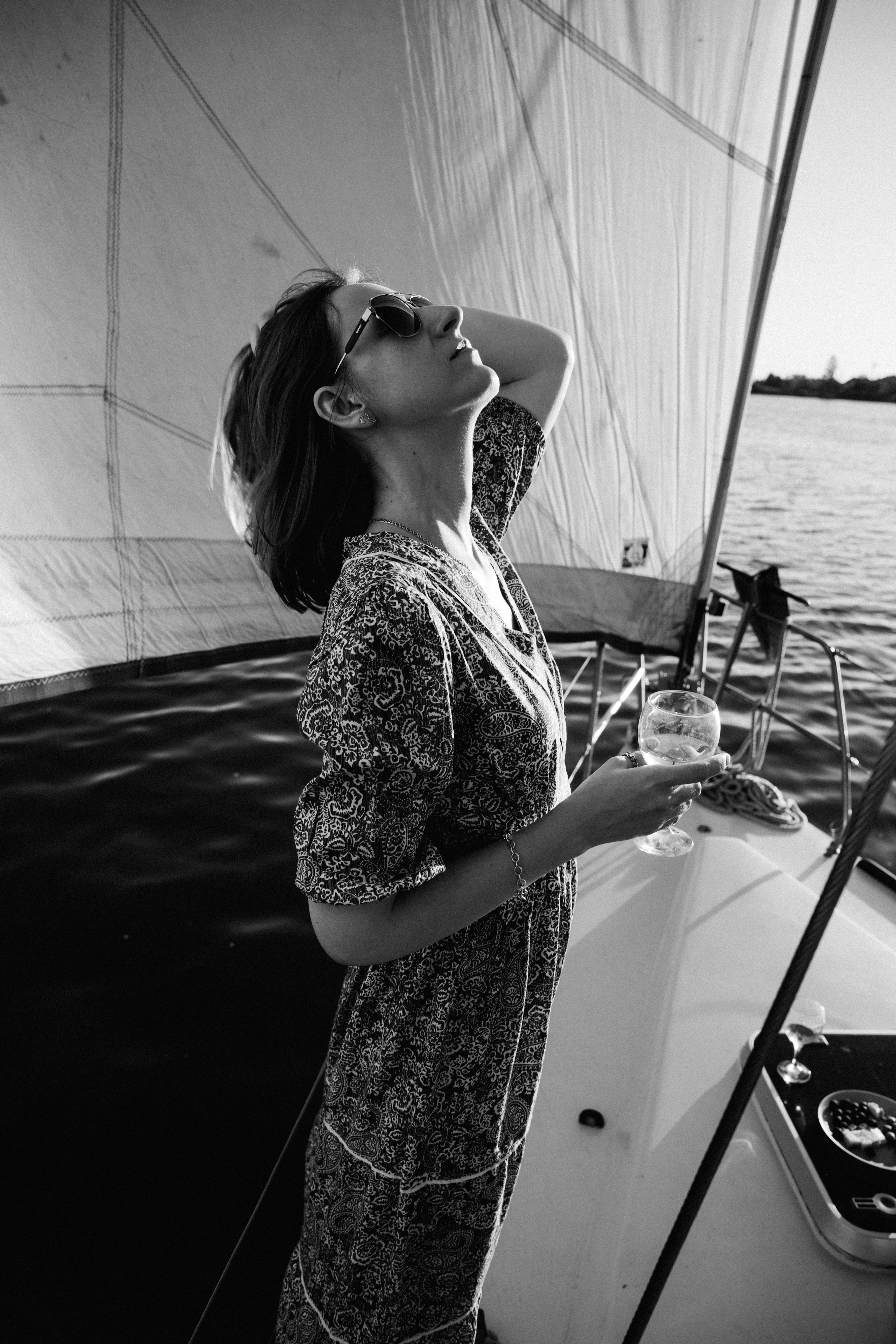 Прогулка на яхте. Фотограф Эдуарда Титанян