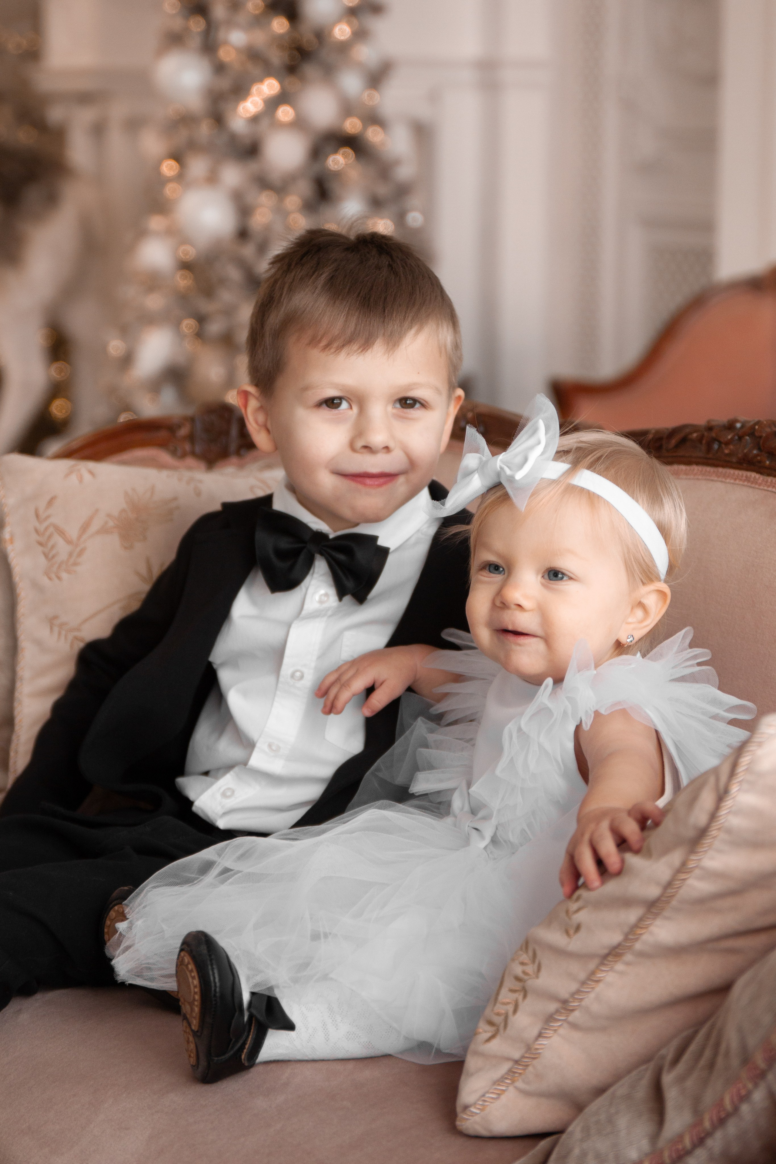 Black and white Christmas story. Фотограф Ирина Воробьева