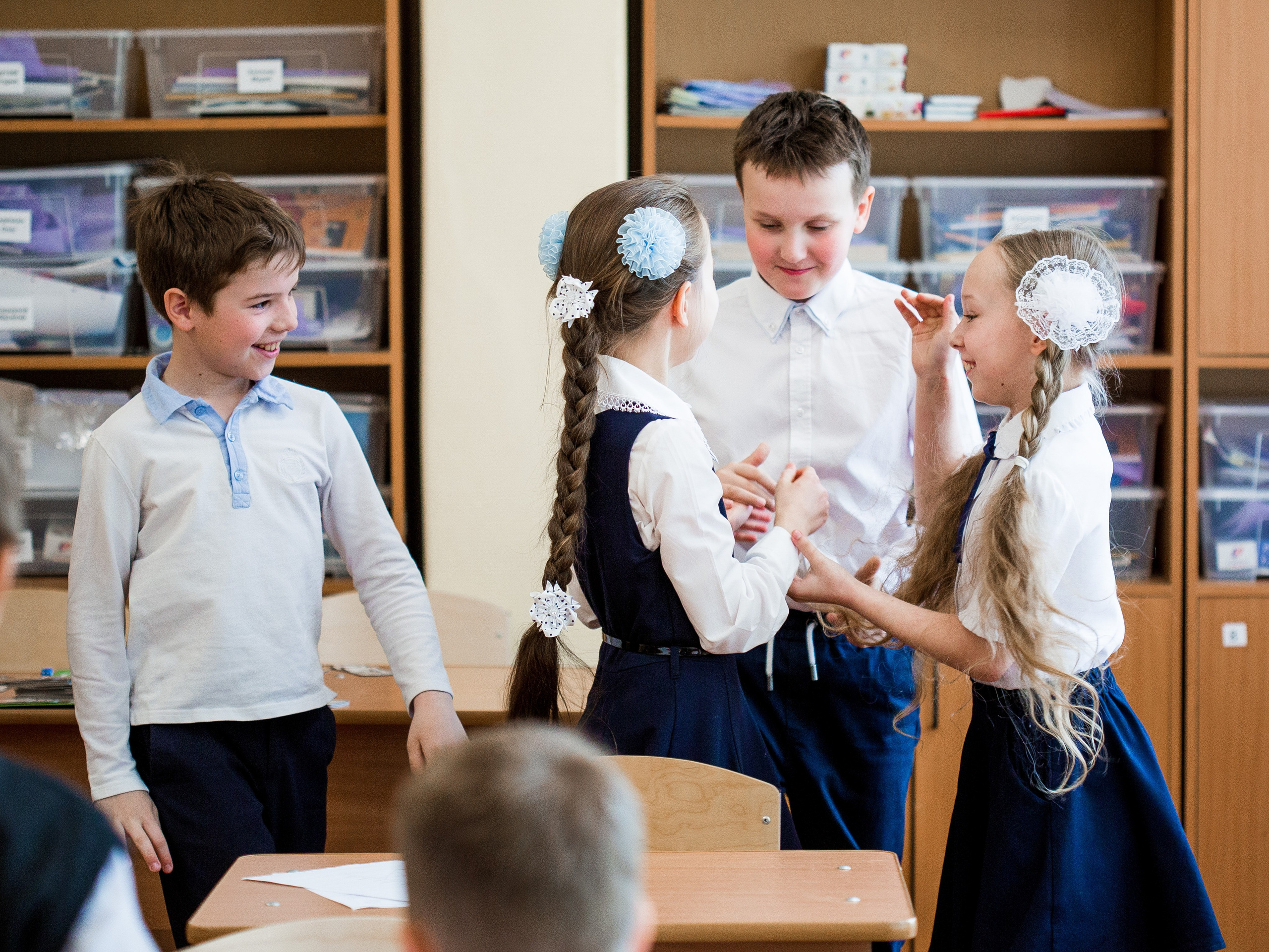 Школьная фотосъемка 3 класса. Репортажный фотограф Борис Геер