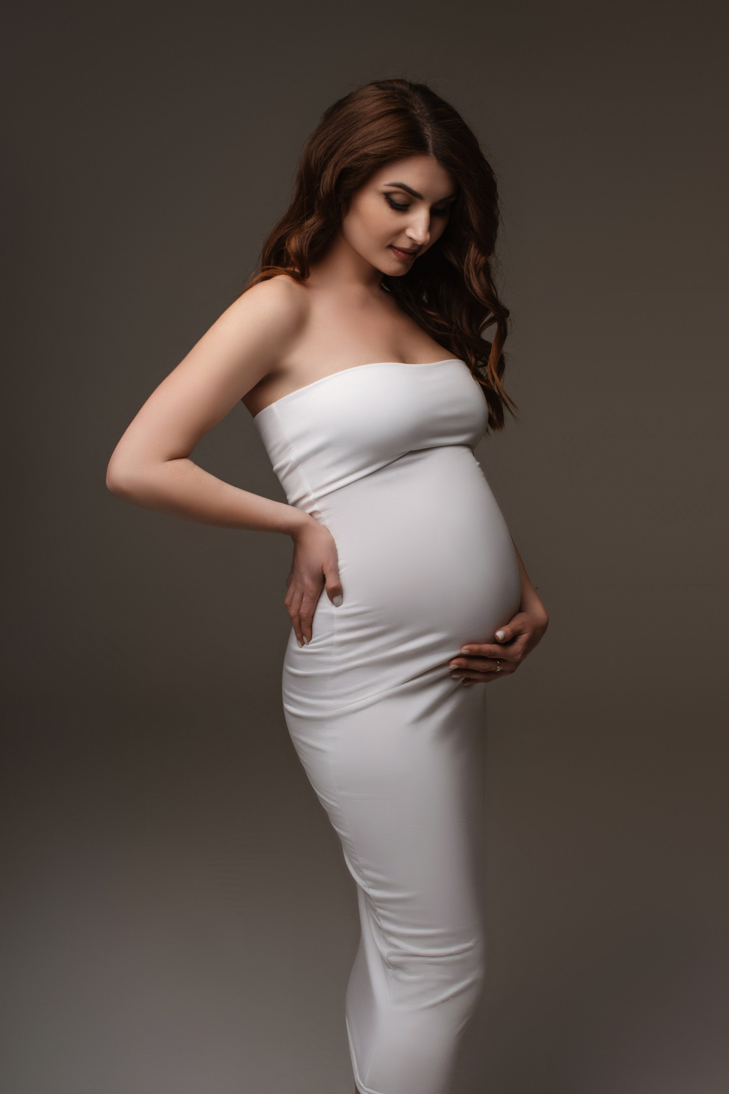 Белое платье, размер 42-50