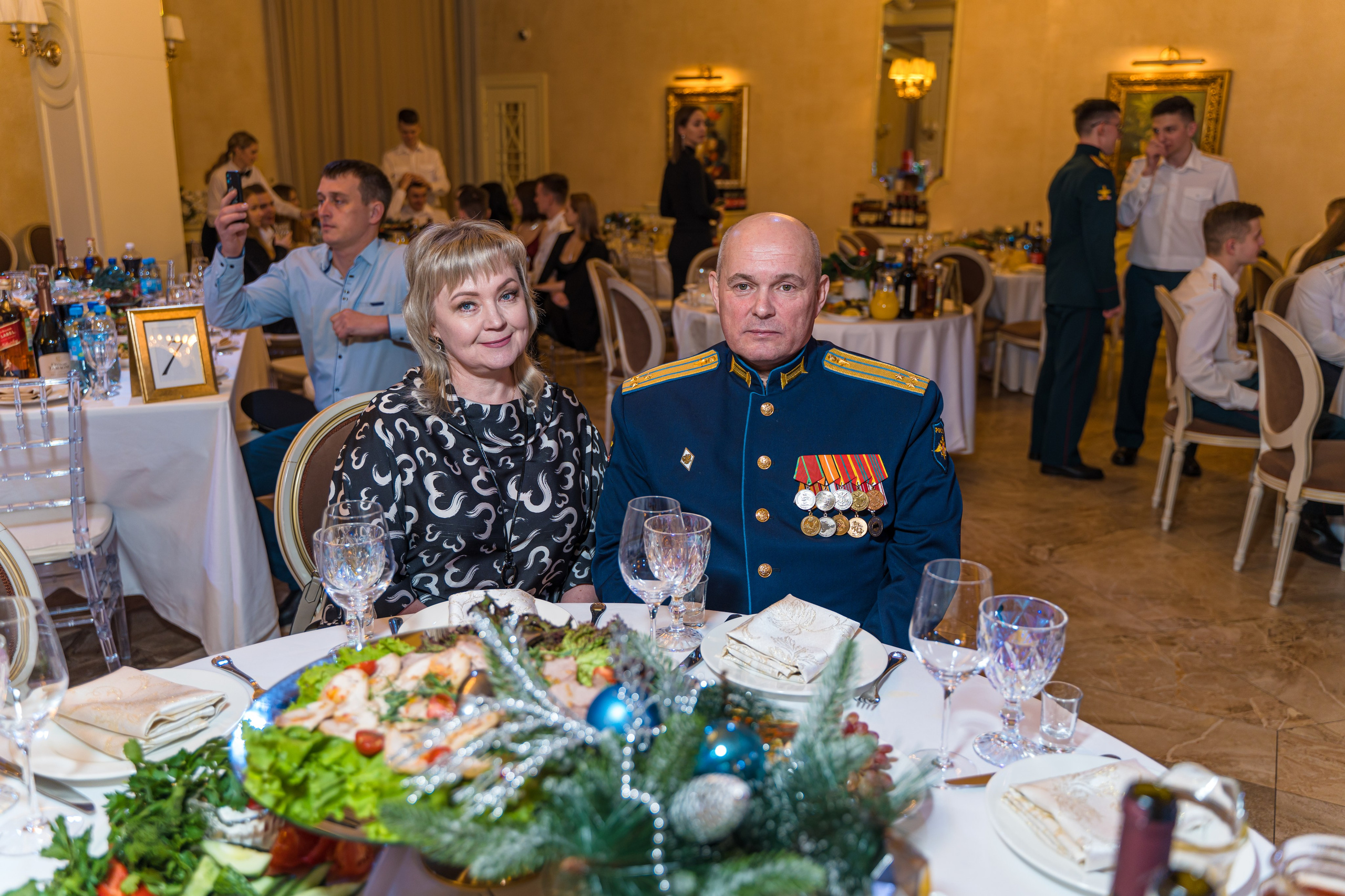 Фотосъемка выпуска военной академии и вручение дипломов