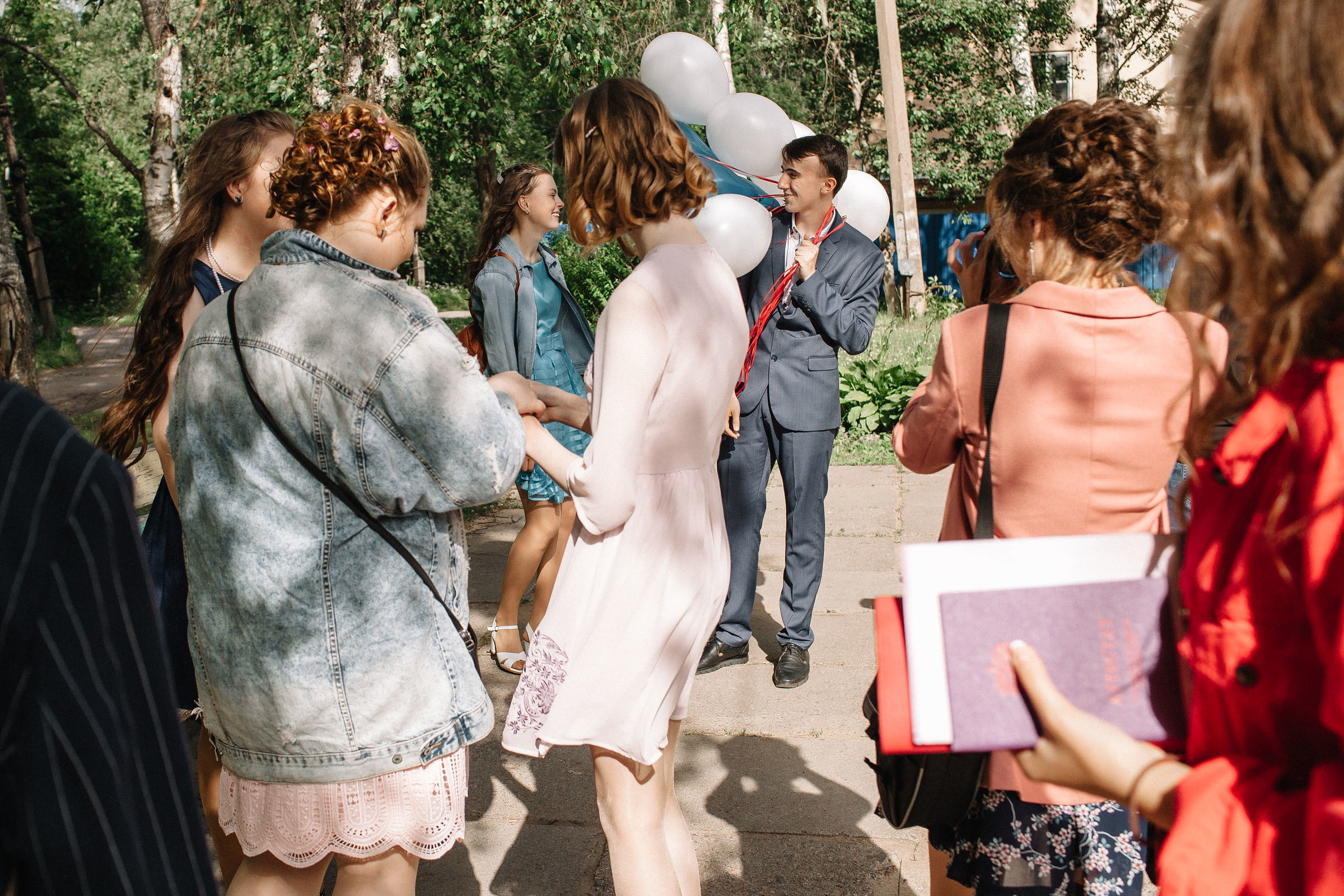 В школе. Семейный и свадебный фотограф в Майкопе Михаил Мартиросян