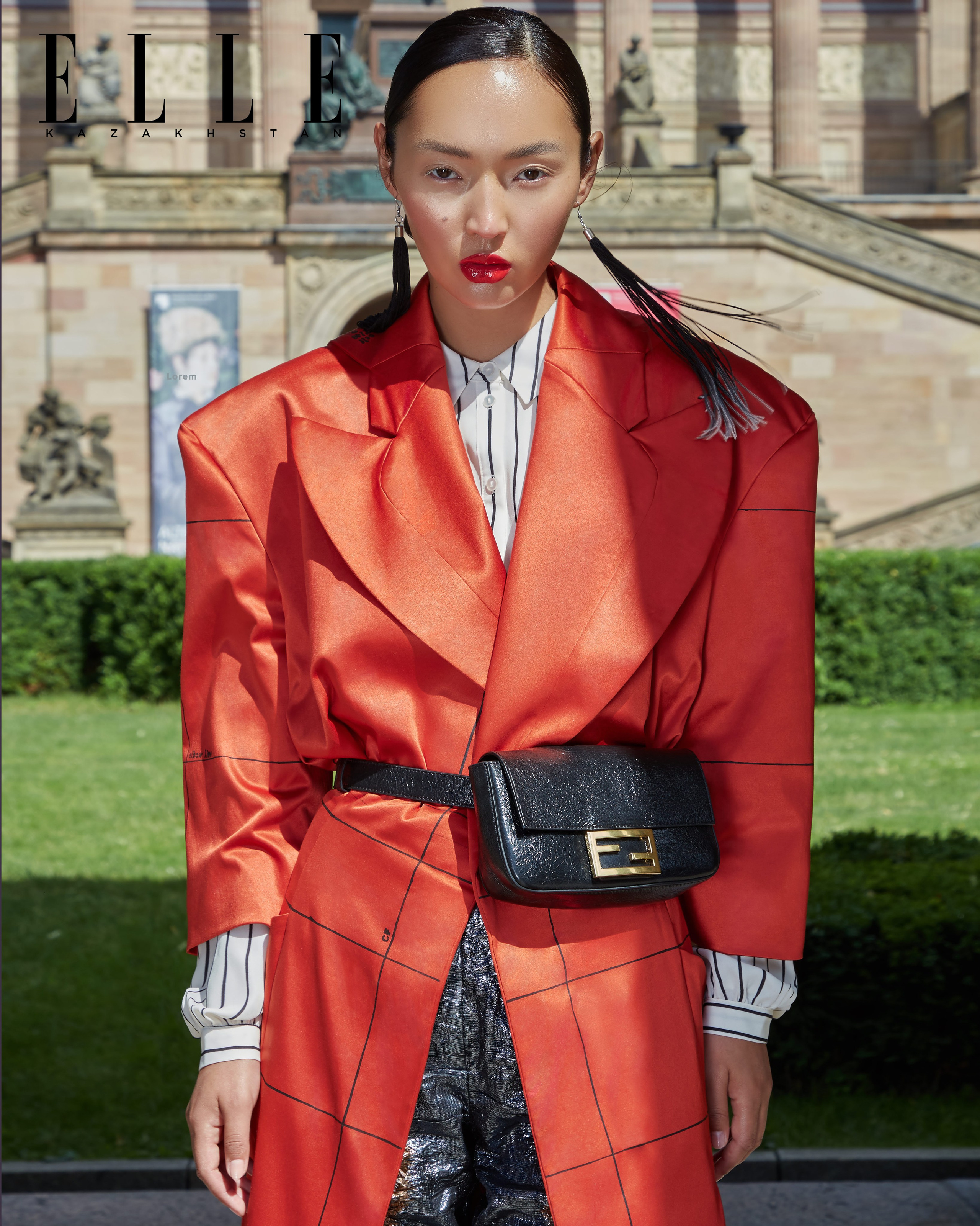 ELLE Kazakhstan. Angelina Suslova retoucher