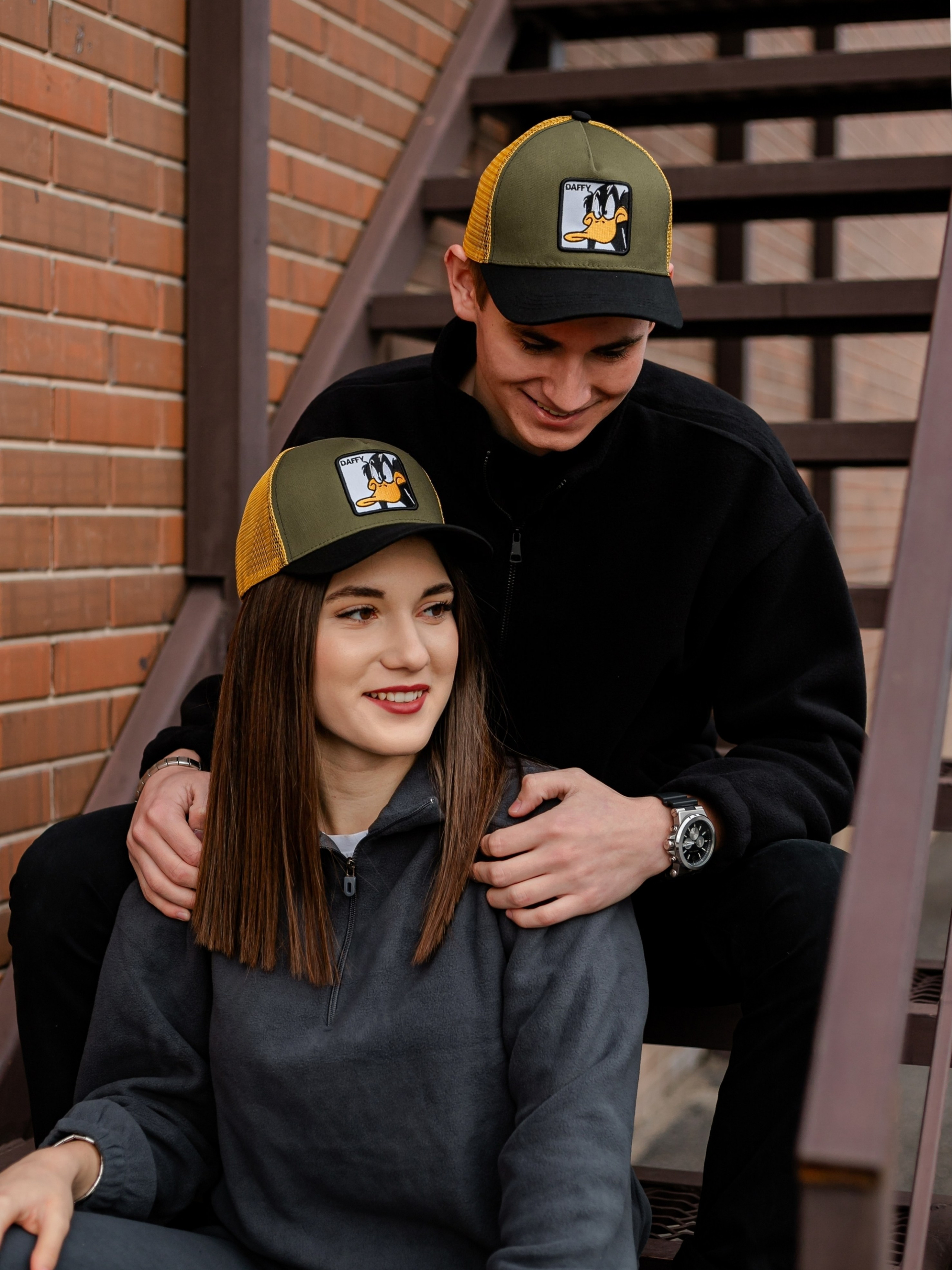 Бейсболки на моделях. Фотограф Неверова Катерина