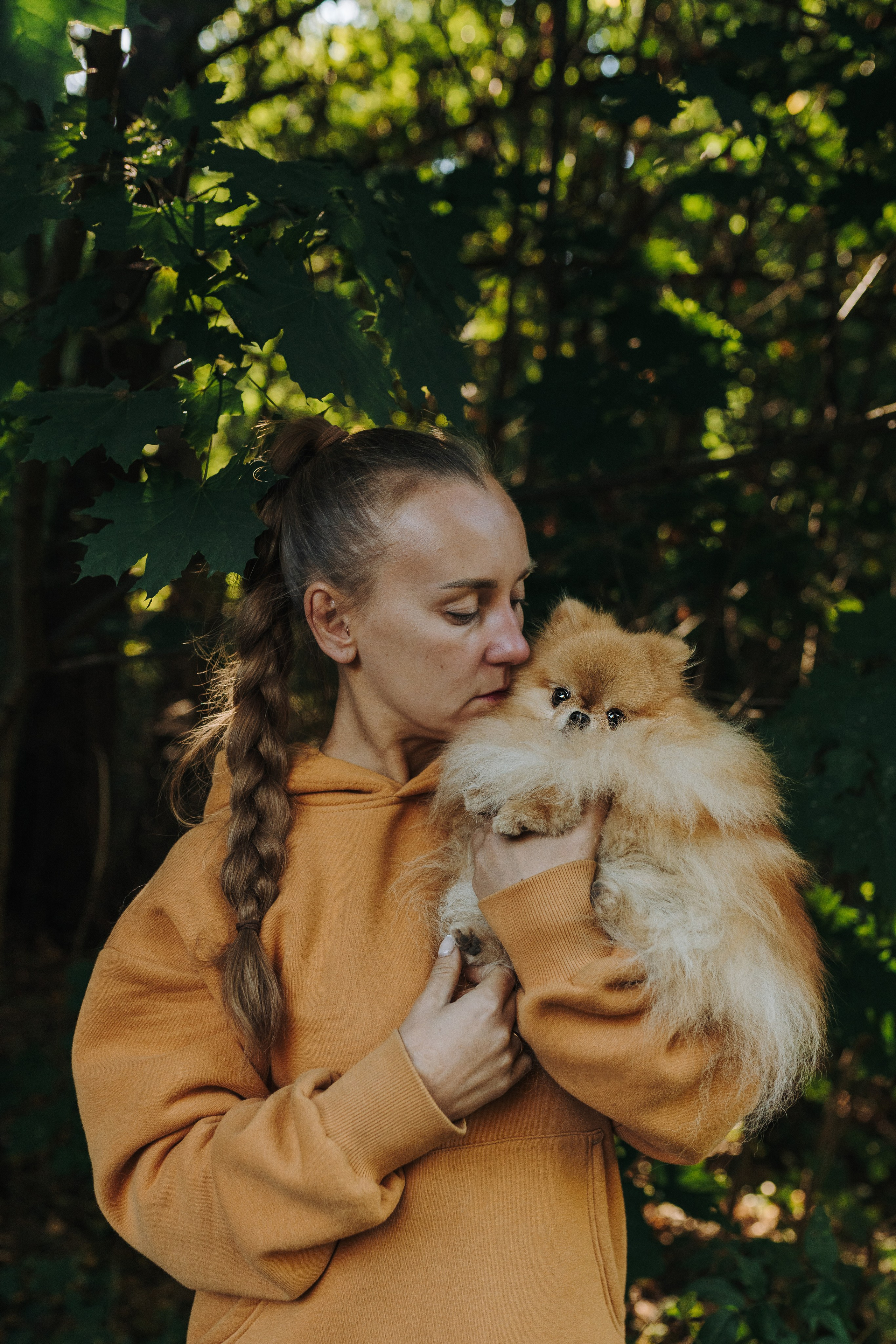 Наталья и Софа. Фотограф анималист в Спб недорого Олеся Майорова