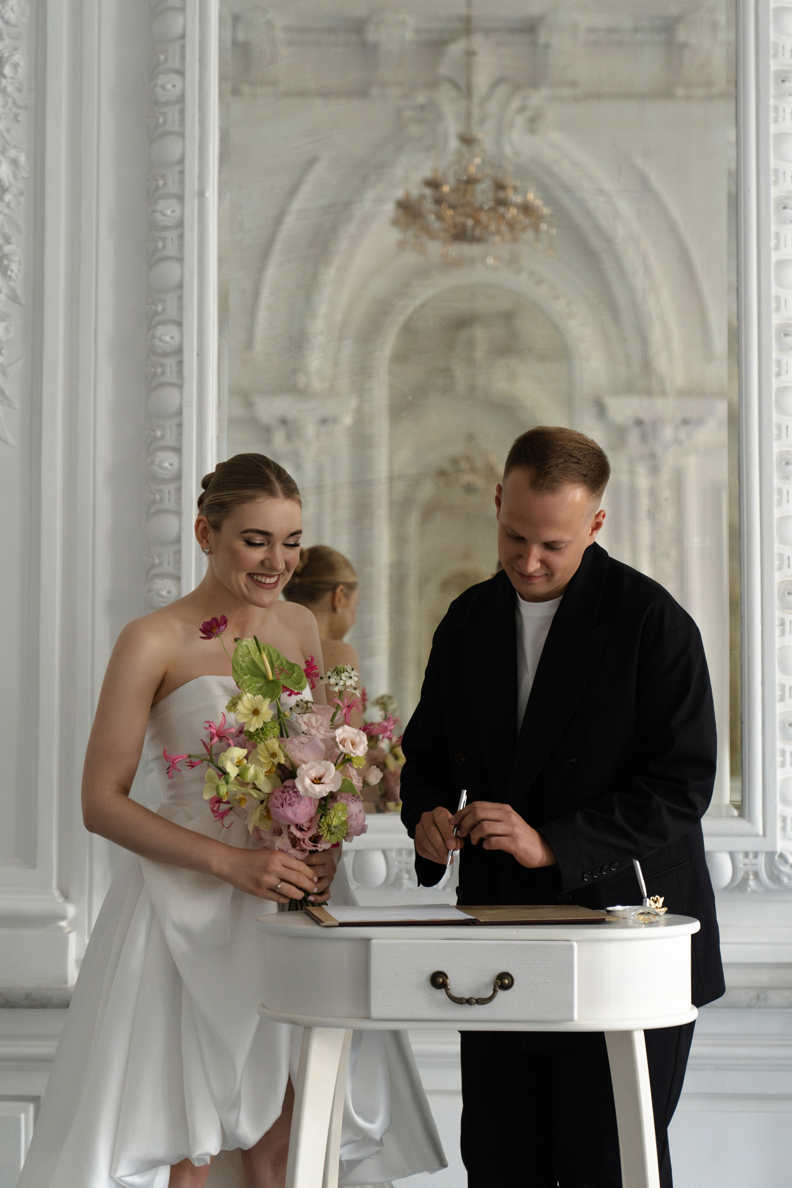 В сердечко. Свадебный фотограф Наташа Брифли