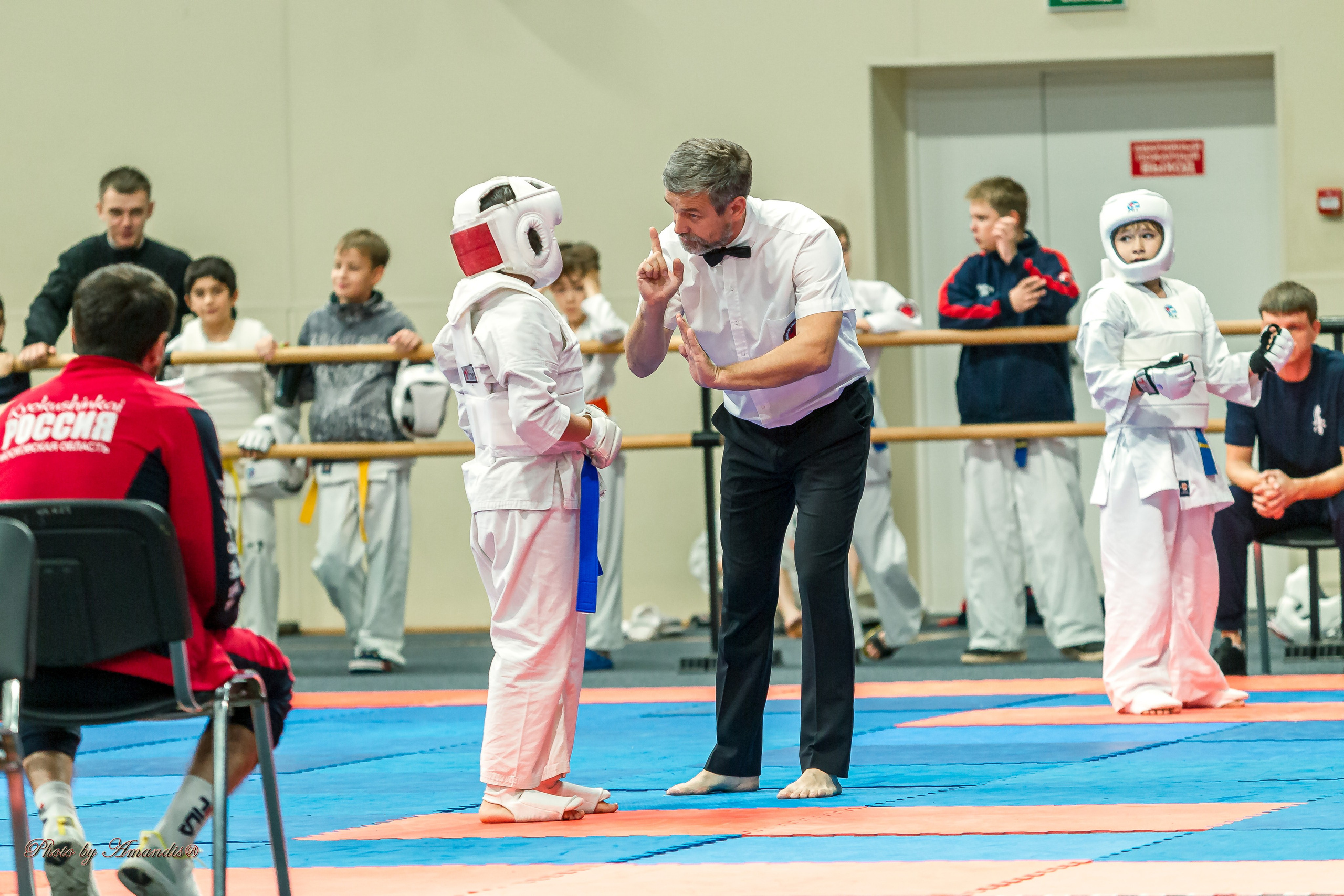 Первенство Московской области по Киокушин в СК «Жаворонки». Репортажная съемка в Москве и области. Анималистика