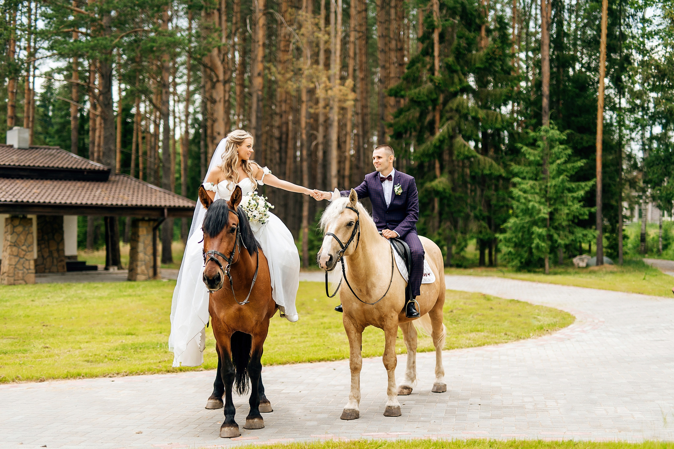 Свадебная прогулка. Фотограф Силиникс Екатерина