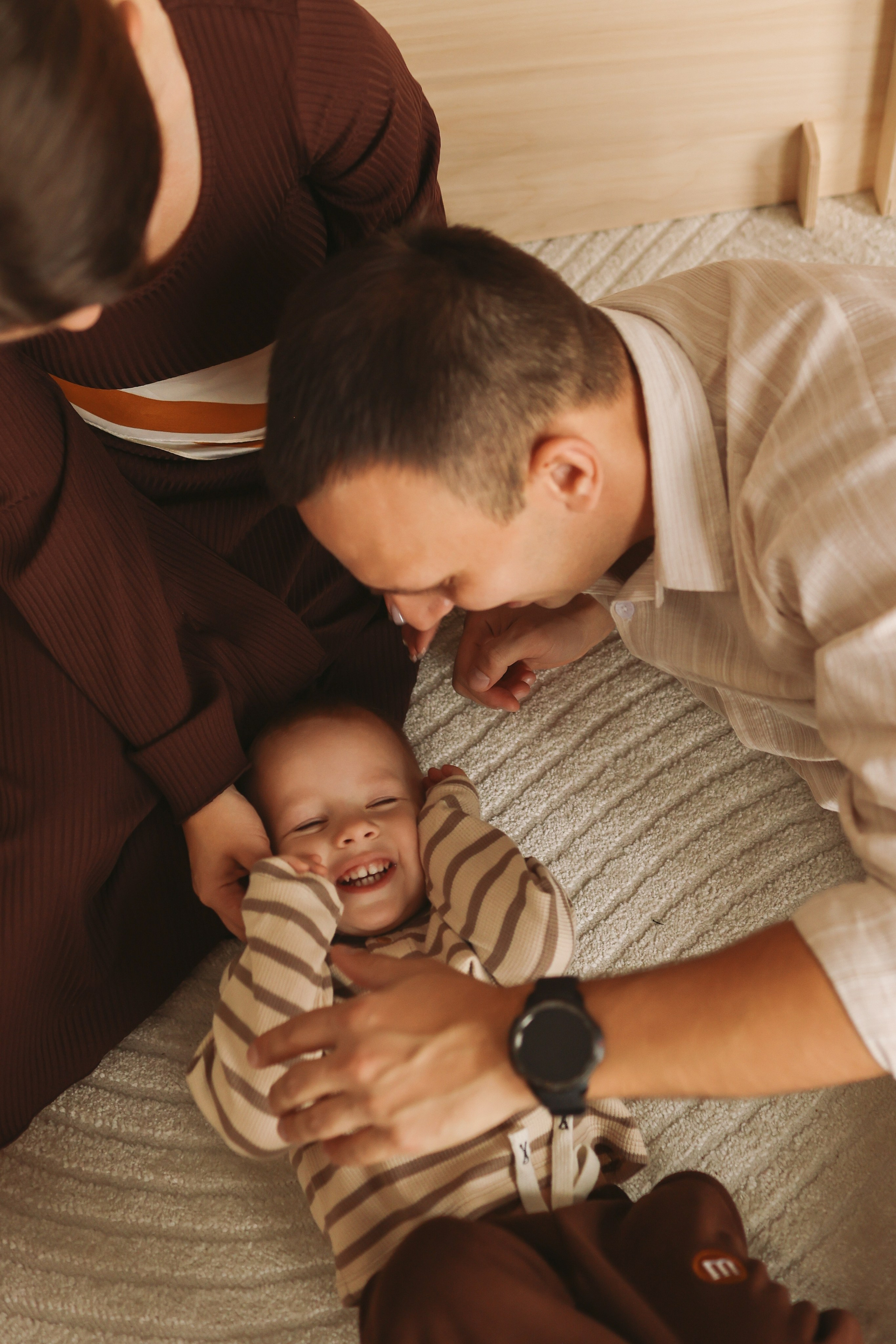 Таня Николай и маленький Савелий. Фотограф Владимир Москва