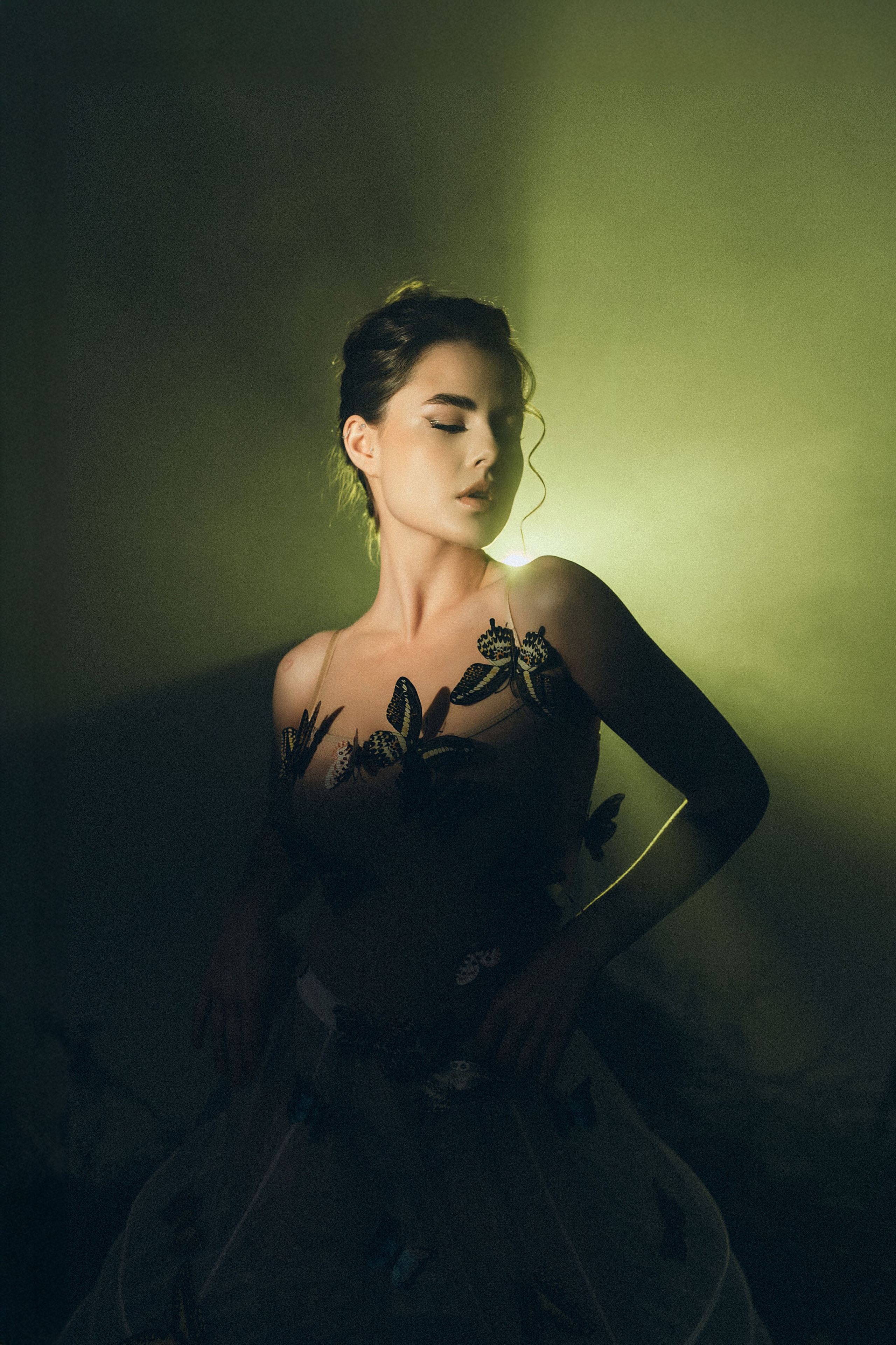 Мария с бабочками. Фотограф в Москве Ангелина Ким