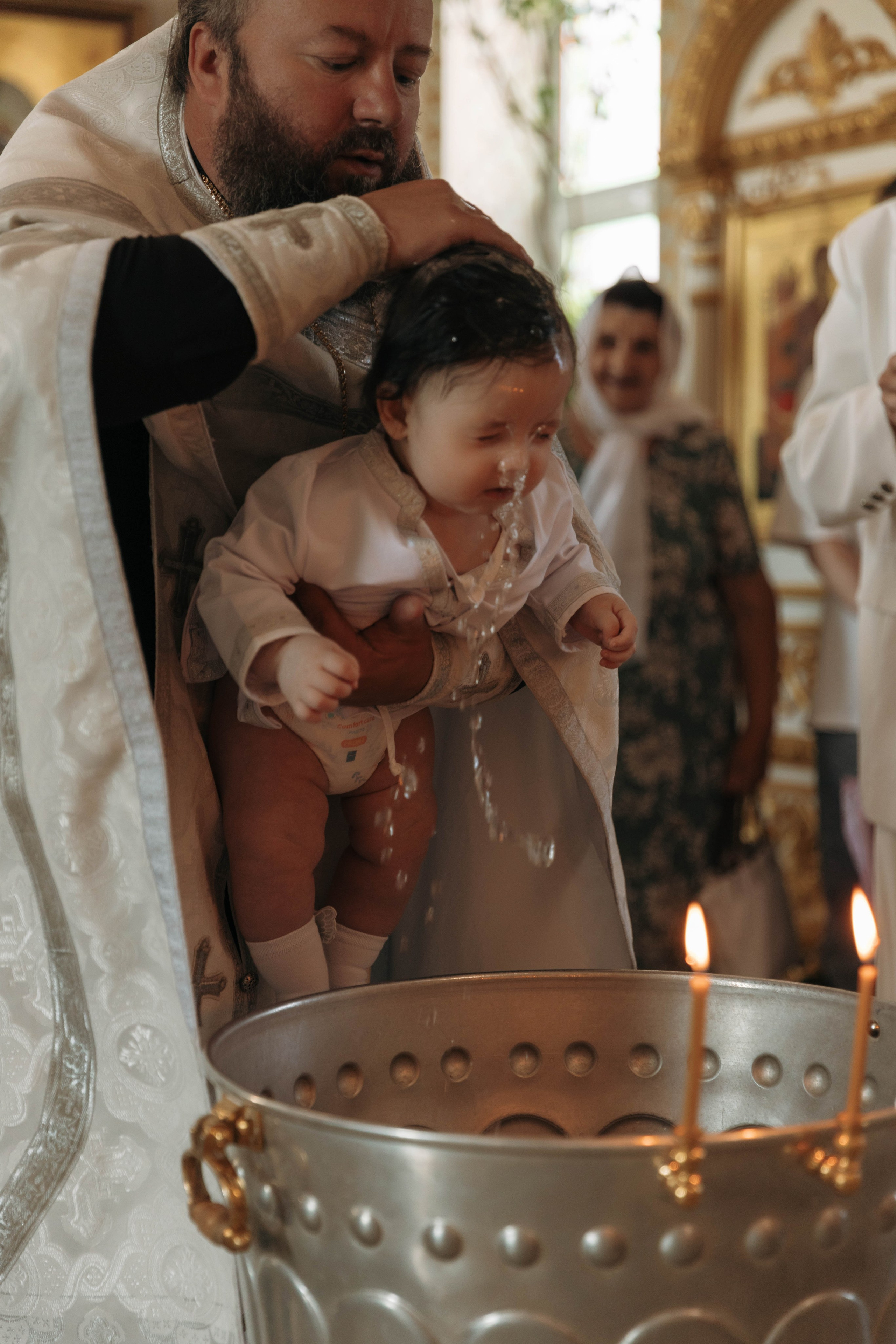 Таинство Крещения Марка. Фотограф Сальск Катерина