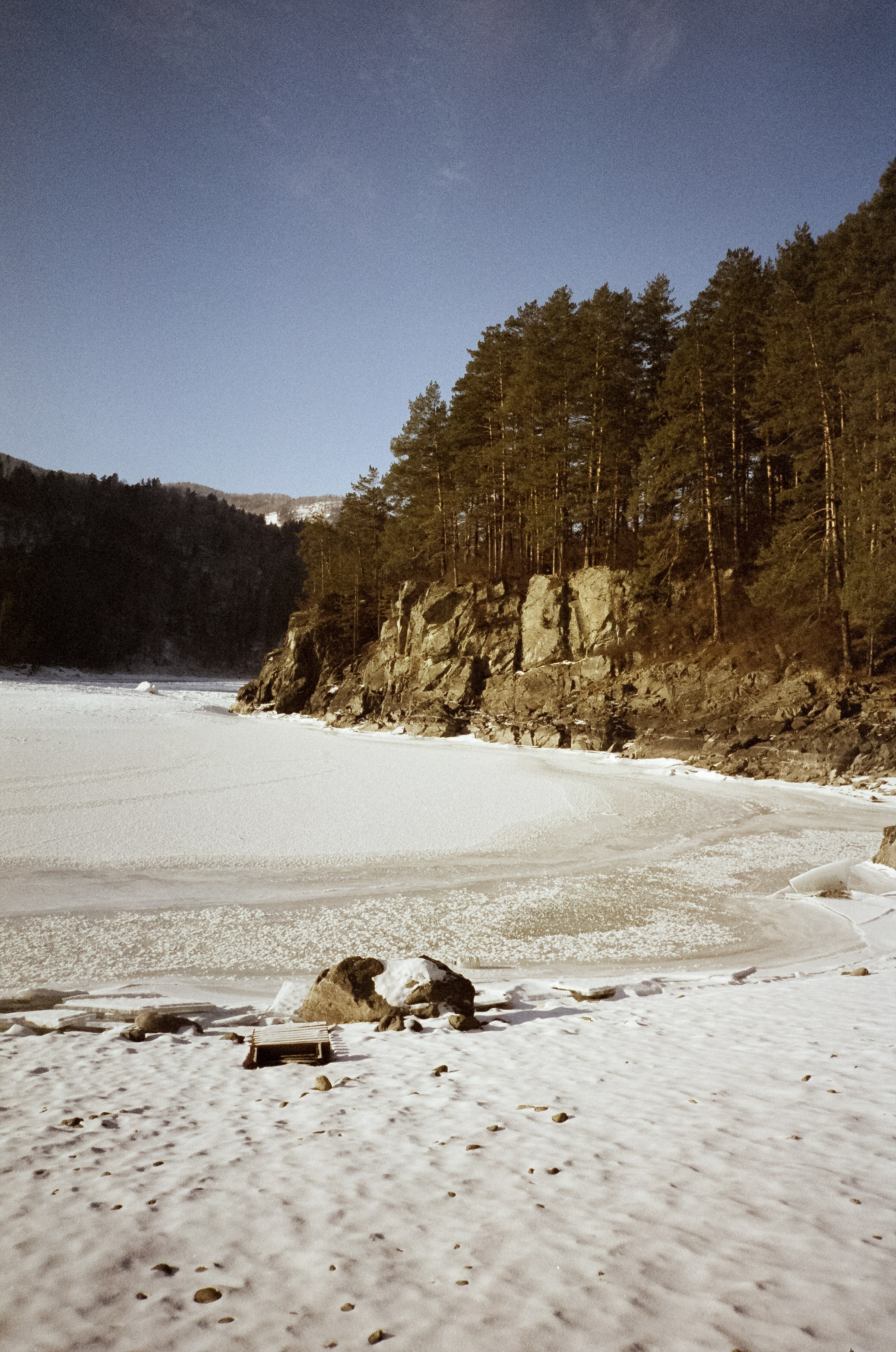 Кызыл-Таш. Зимний пляж. Фотограф-документалист Мария Осокина