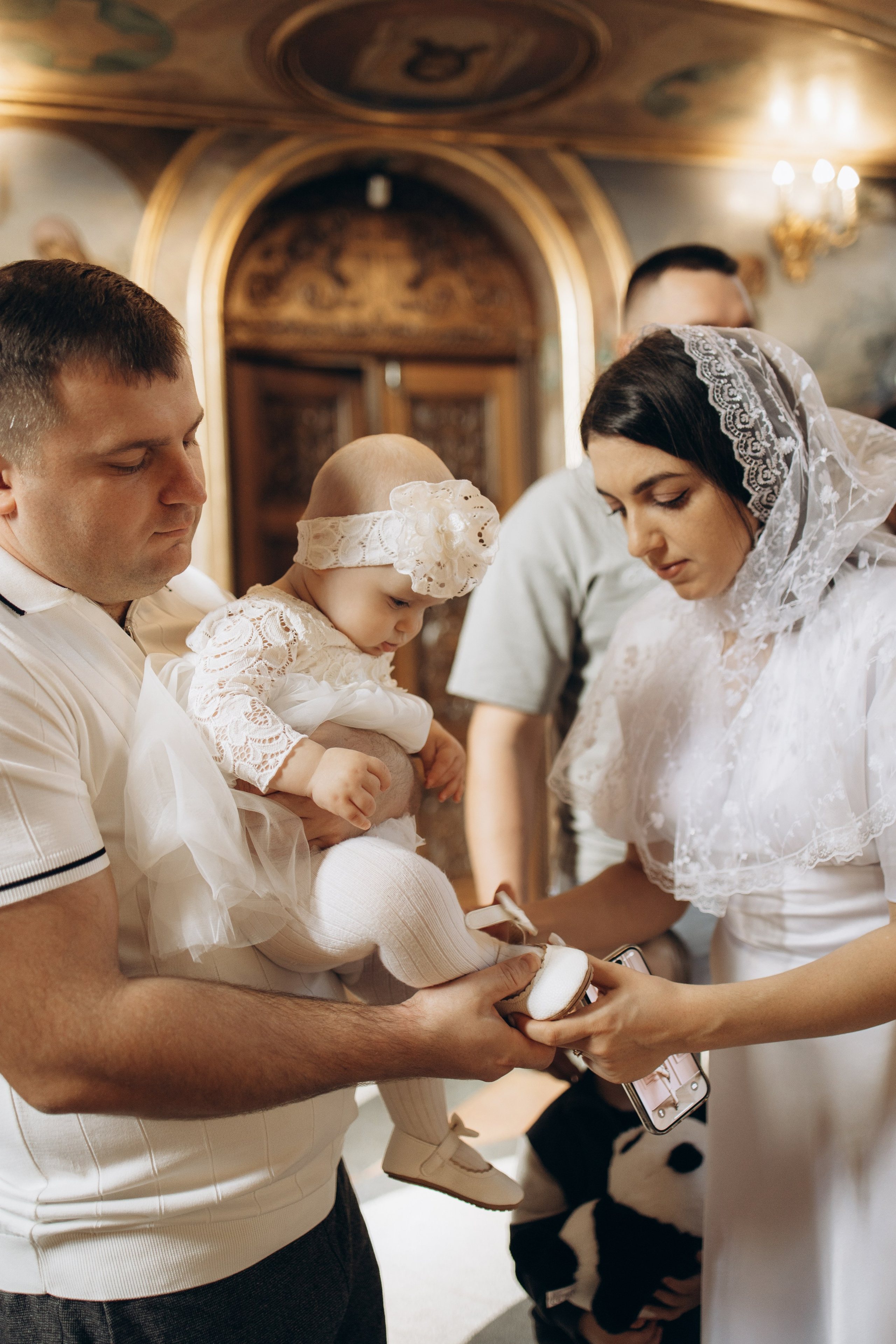 Крещение Арины. Самый теплый фотограф в Краснодаре Рябоконь Ксения