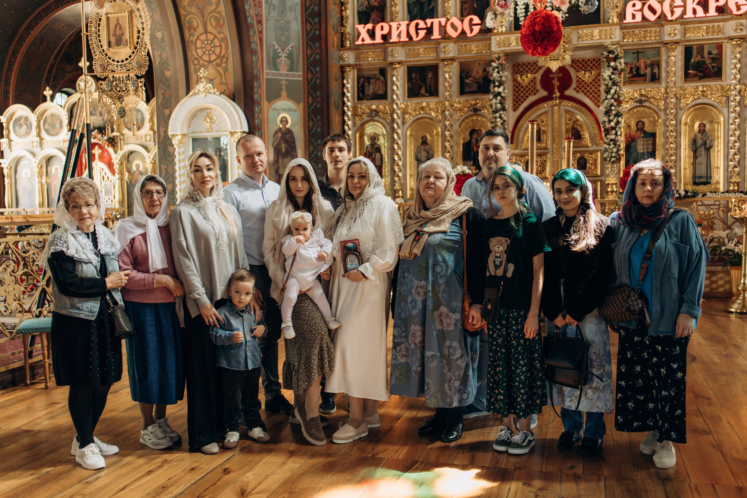 Крещение. Самый теплый фотограф в Краснодаре Рябоконь Ксения