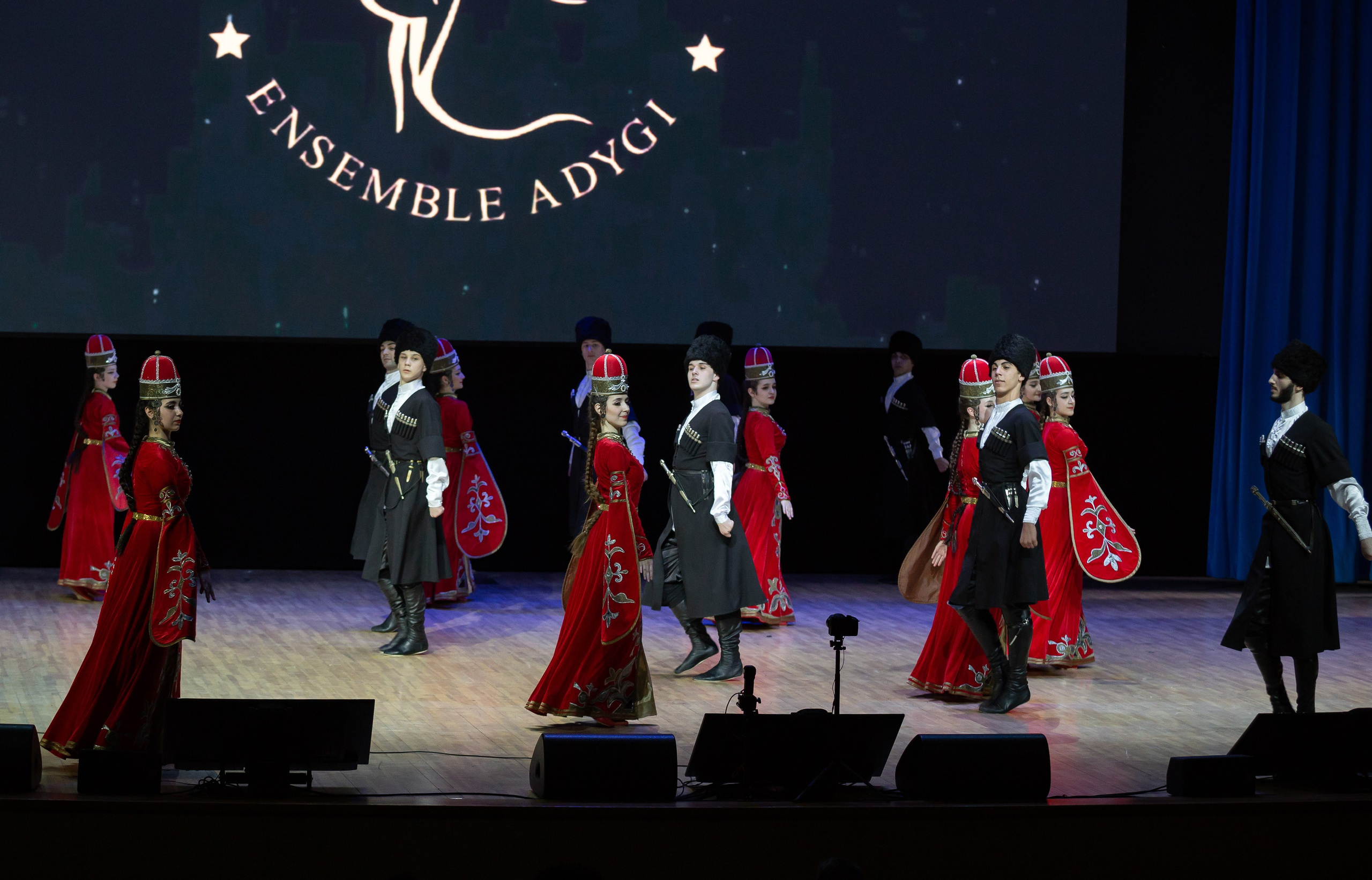 Юбилейный концерт танцевального коллектива «Адыги». Репортажный фотограф в Москве