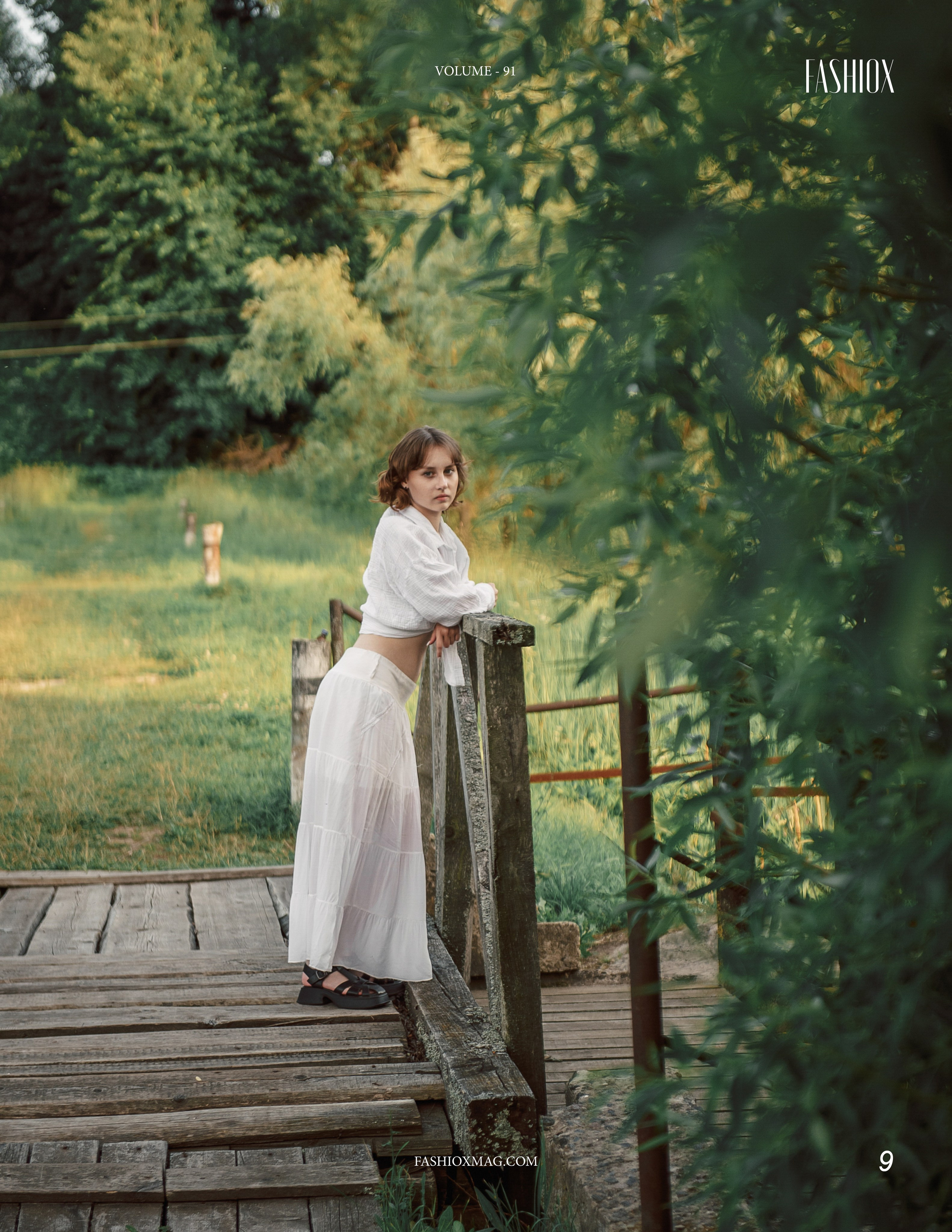 Съемка для международных журналов в Брянске