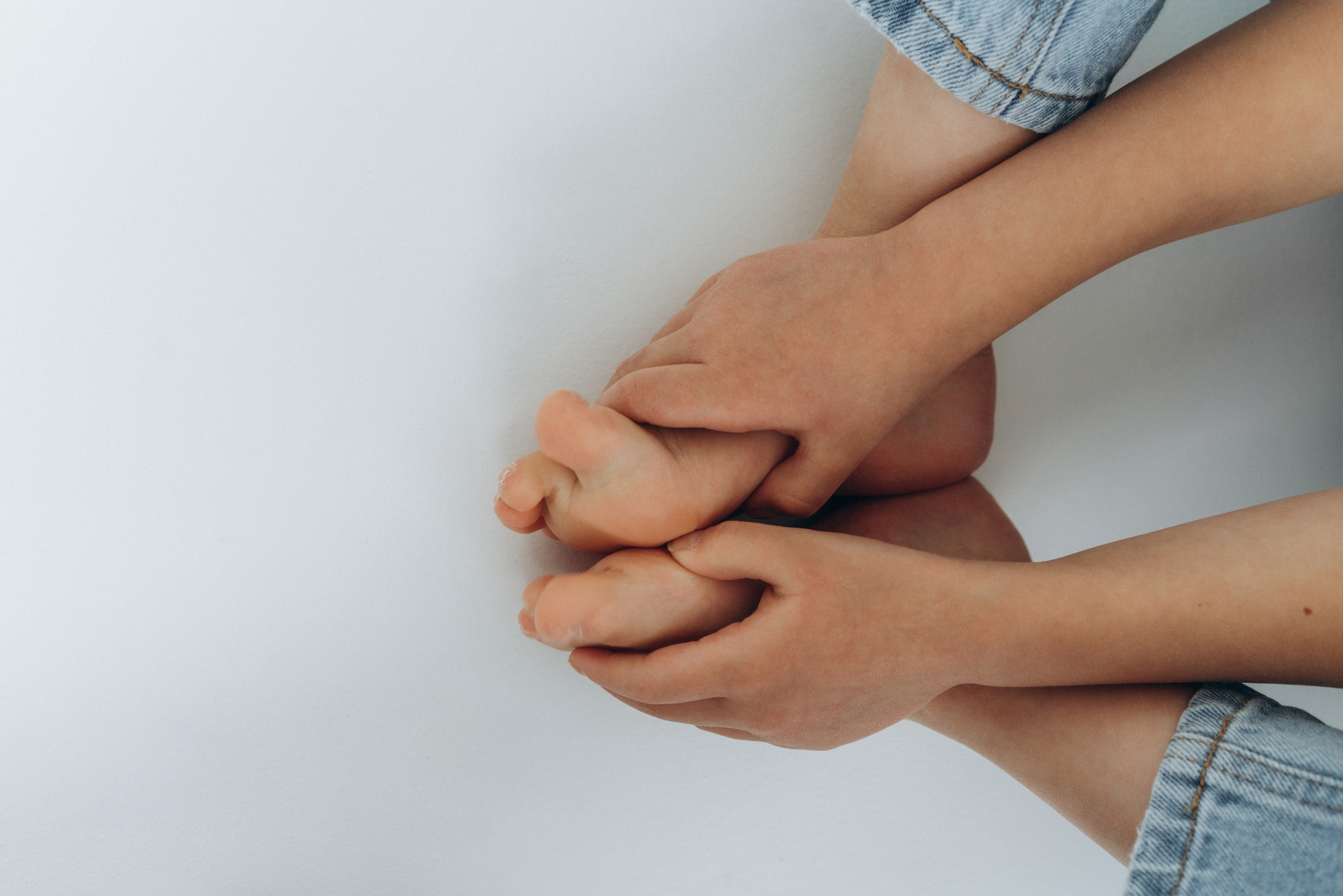 Семейная история на циклораме. Семейный фотограф в Москве Анастасия Скоголева