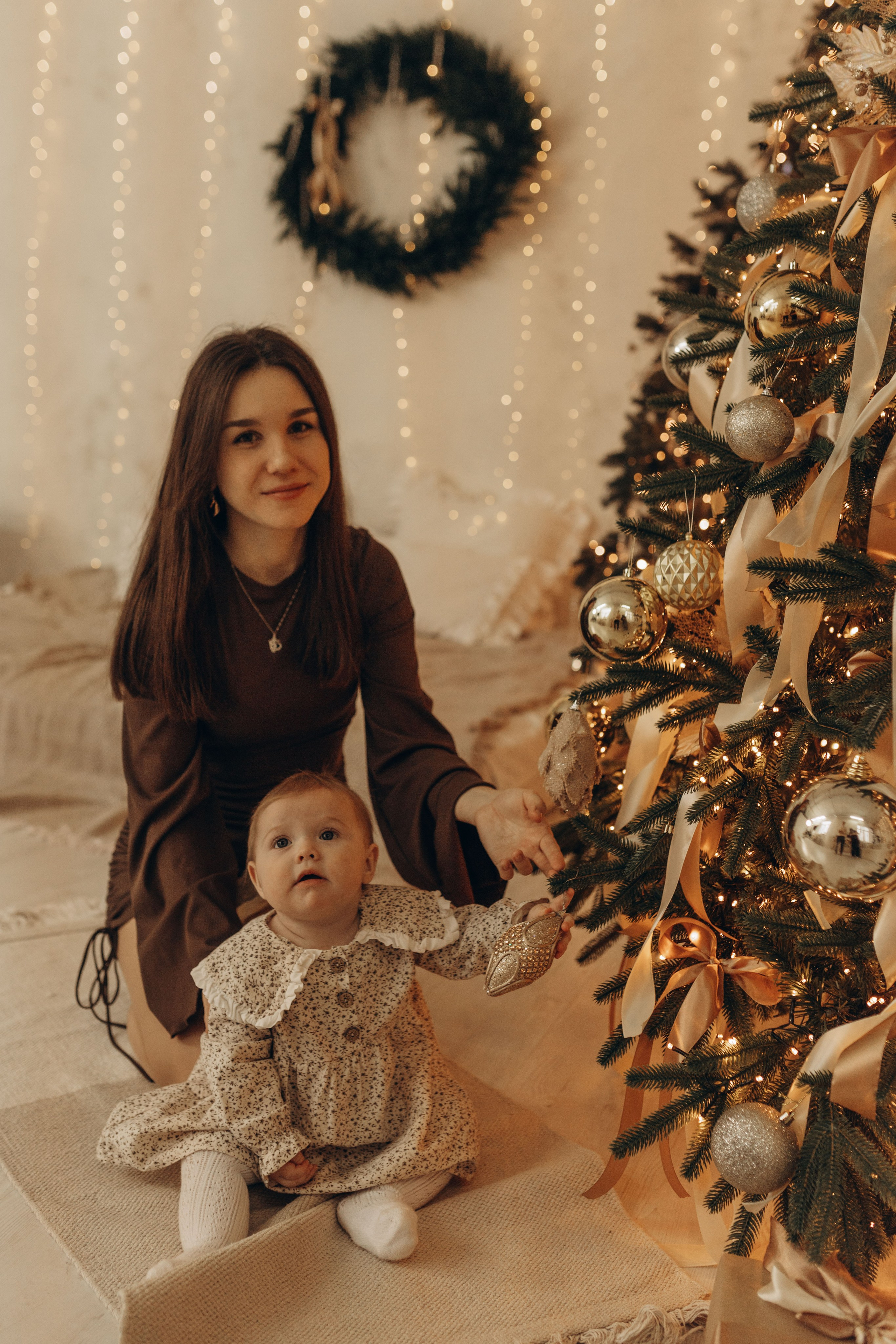 Новогодняя история Дмитрия, Полины и Анюты. Фотограф в Ставрополе Svetlana Matveeva