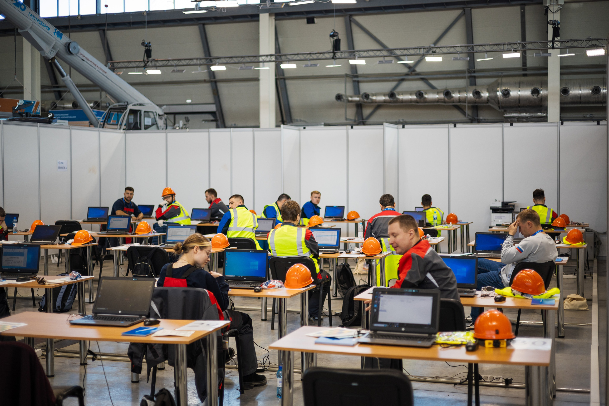 Фотосъемка строительного чемпионата в СПб | Динамичные кадры для медиа