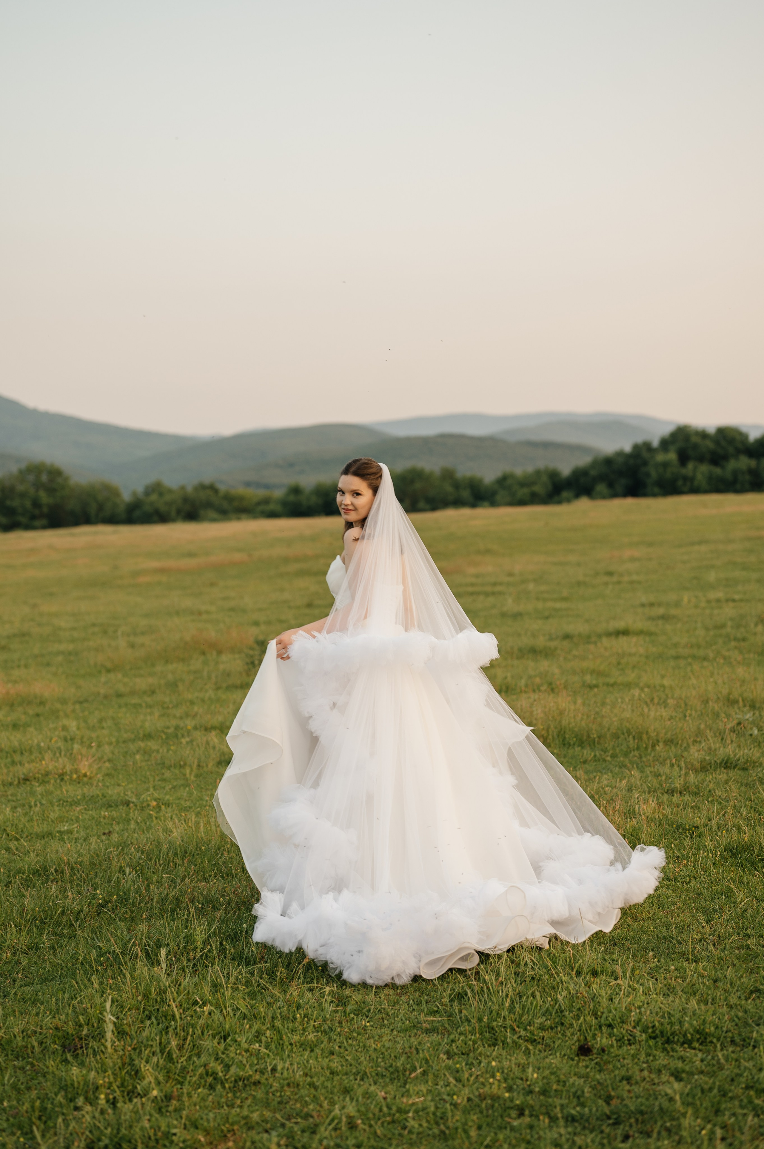 Свадебная съёмка в горах. Свадебный и семейный фотограф в Краснодаре Алина Мельник