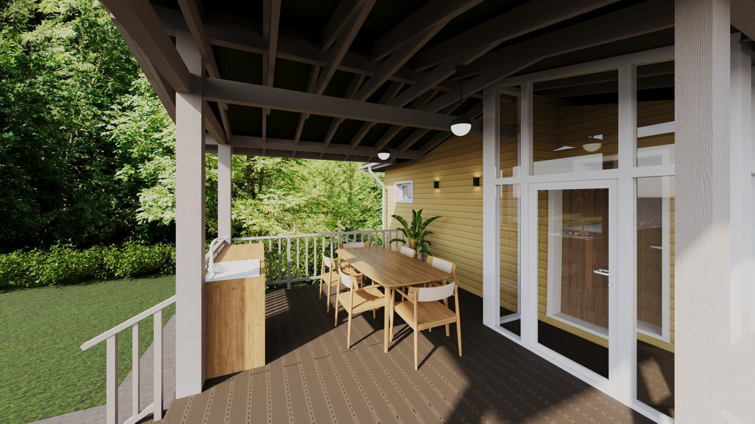 Дача (пристрой). ПРОЕКТИРОВАНИЕ ИНТЕРЬЕРОВ И АРХИТЕКТУРНЫХ РЕШЕНИЙ В СТУДИИ SHELOFAST DESIGN