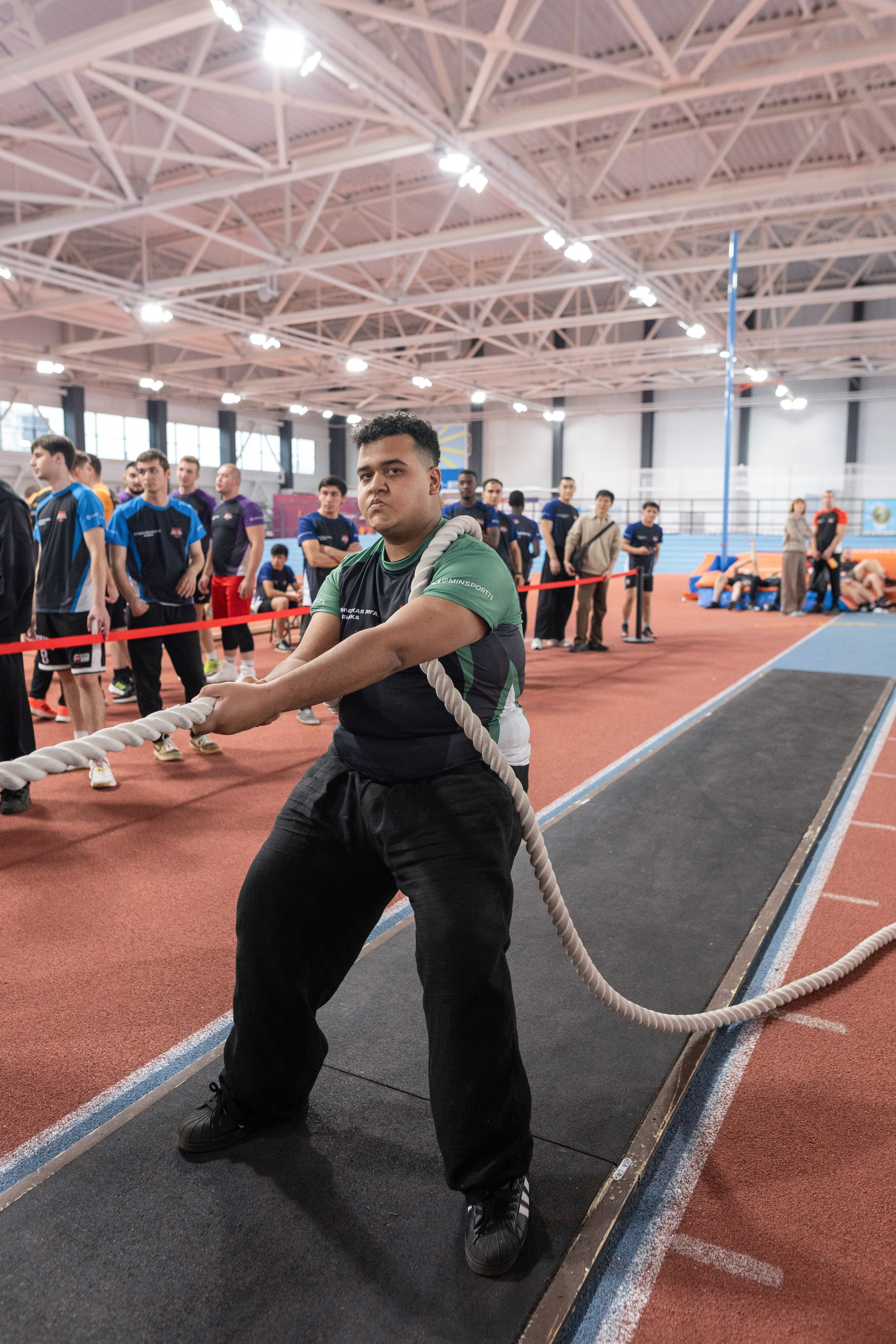 Спортивный репортаж в Туле: перетягивание канатов для Минспорта