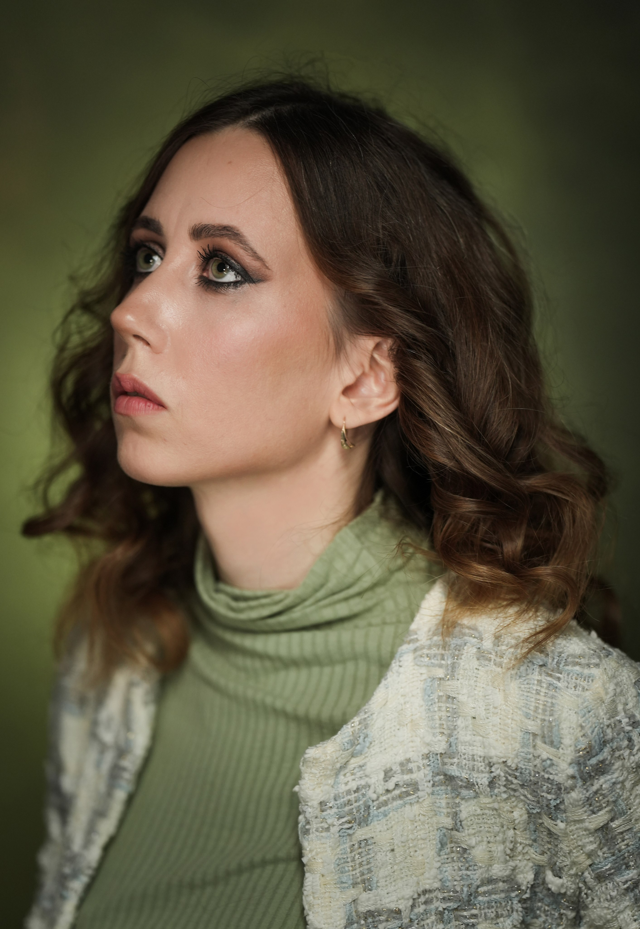 Студийная фотосессия Марии. Портретная съемка в Москве, студийный фотограф Игорь Фомин