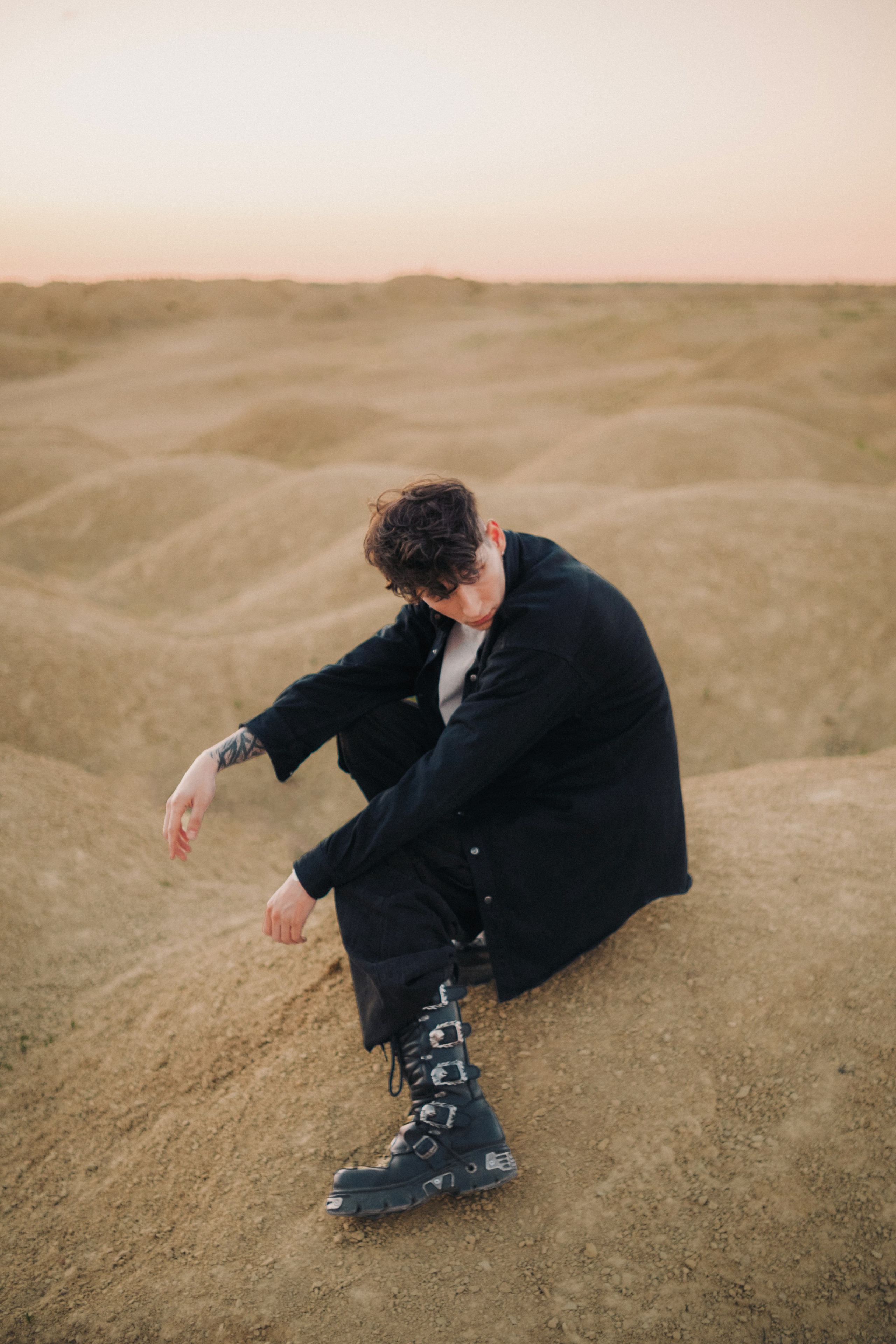 Дима. Рассвет на Борницком карьере. Lickord