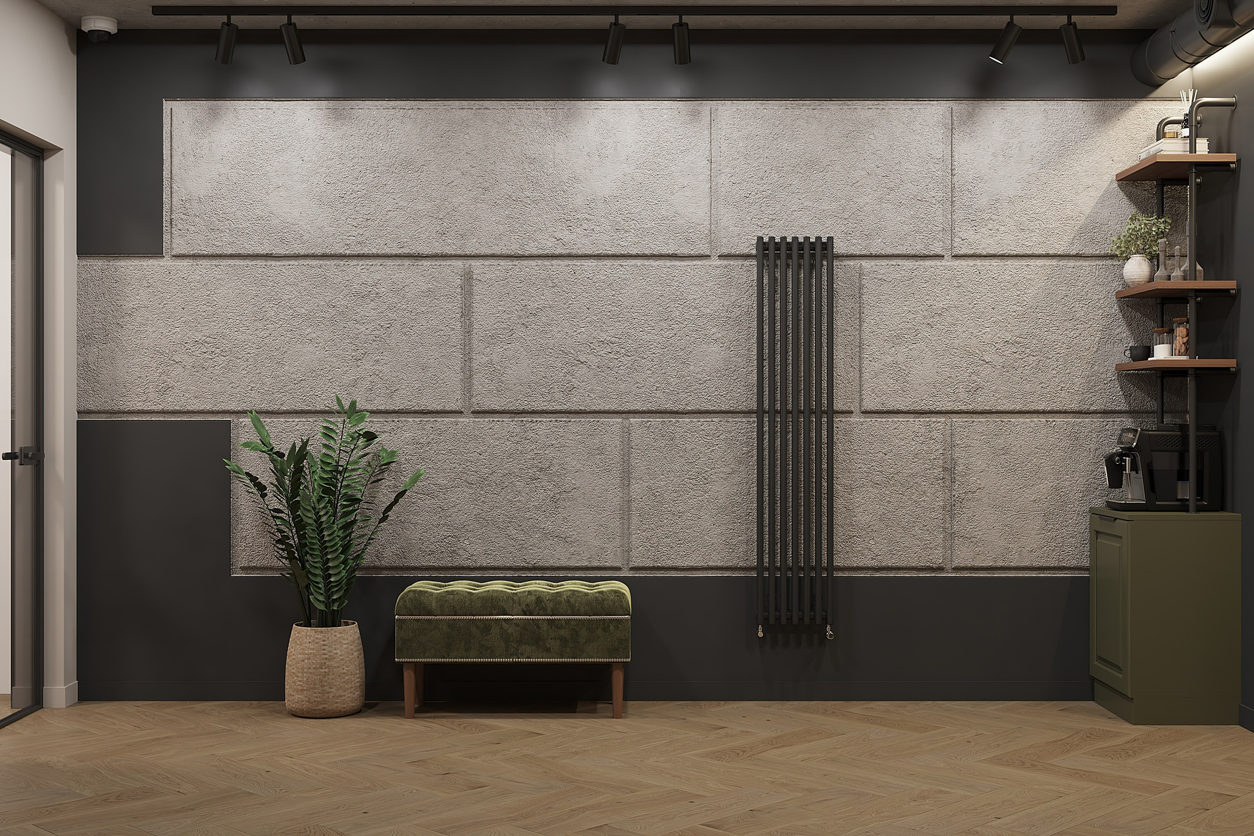 Коммерческое помещение — офис юриста, г. Рязань. Студия дизайна и ремонта ZAROVNIK build&design