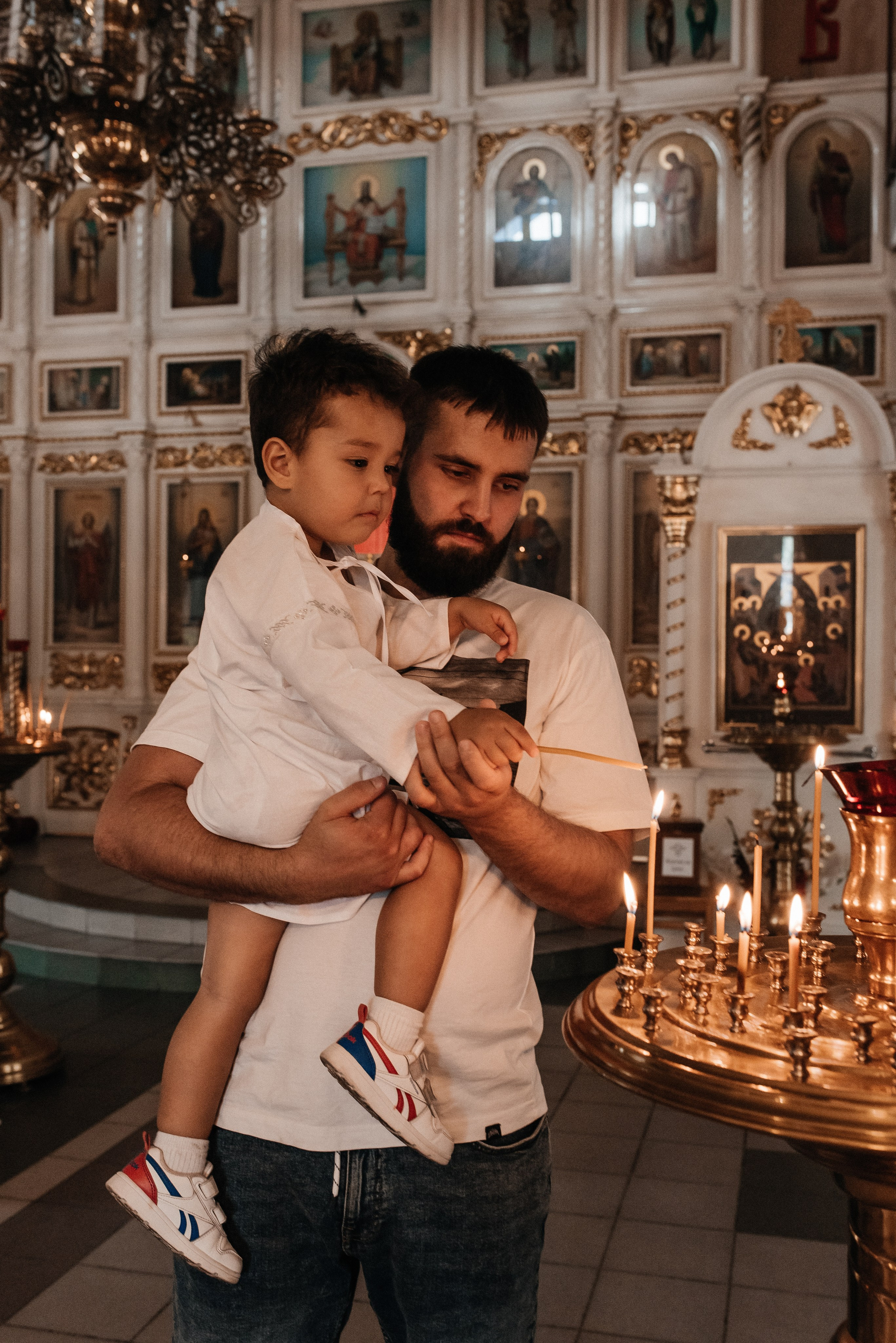 Крещение Марка. Фотограф в Новосибирске Анастасия Курто