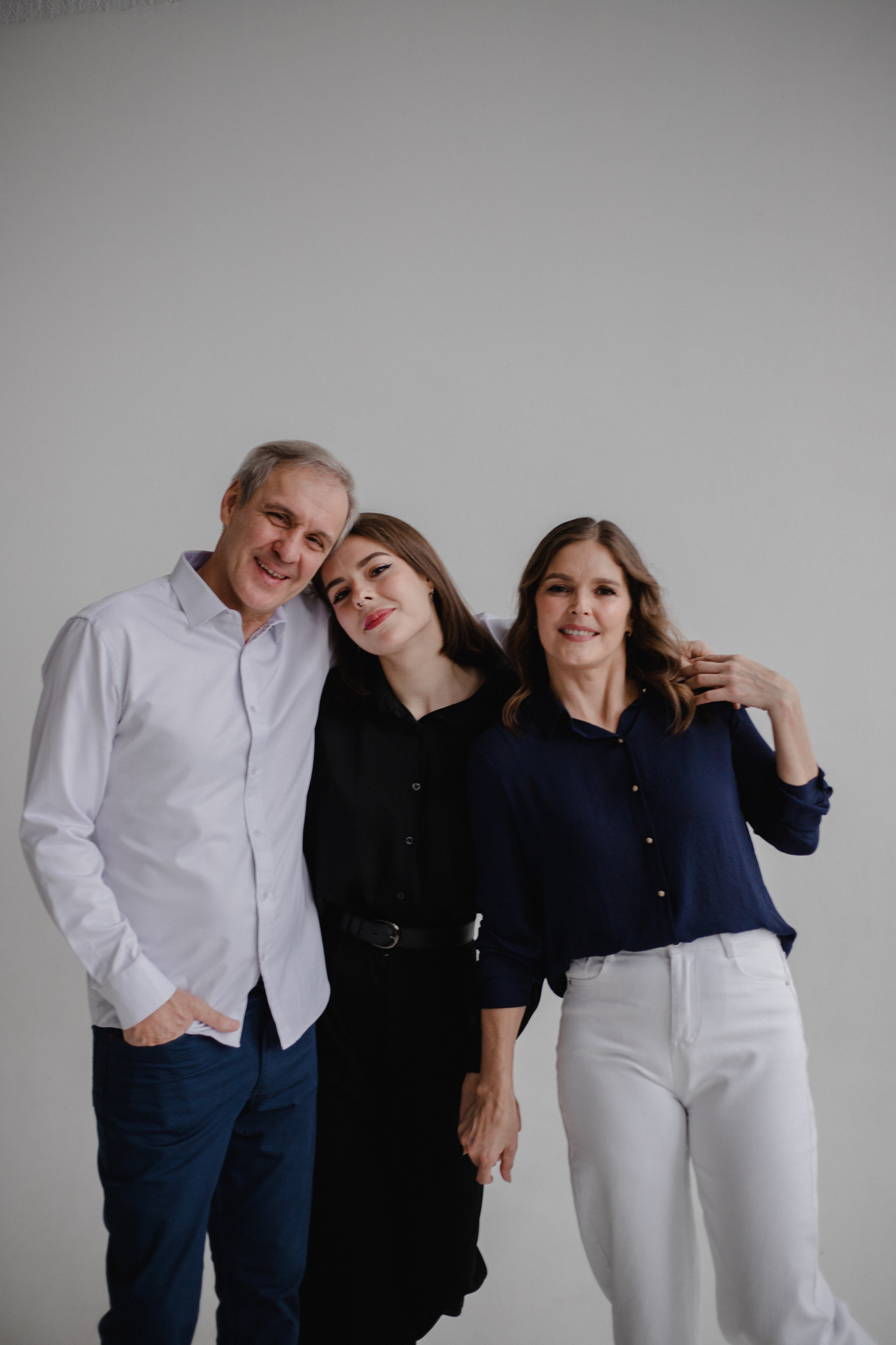 Студийная семейная съёмка