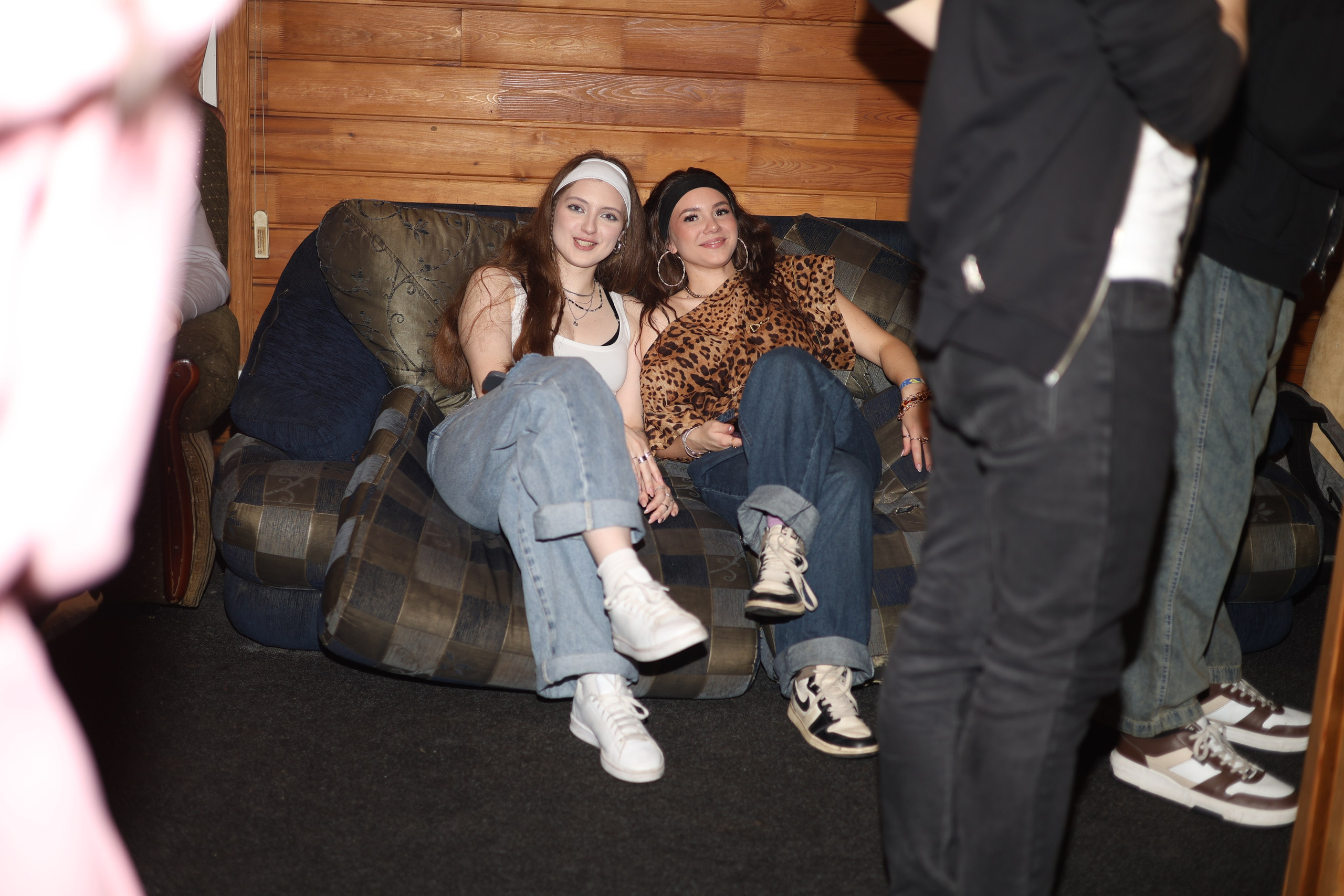 Student american-style party. Mintonov's Film Studio