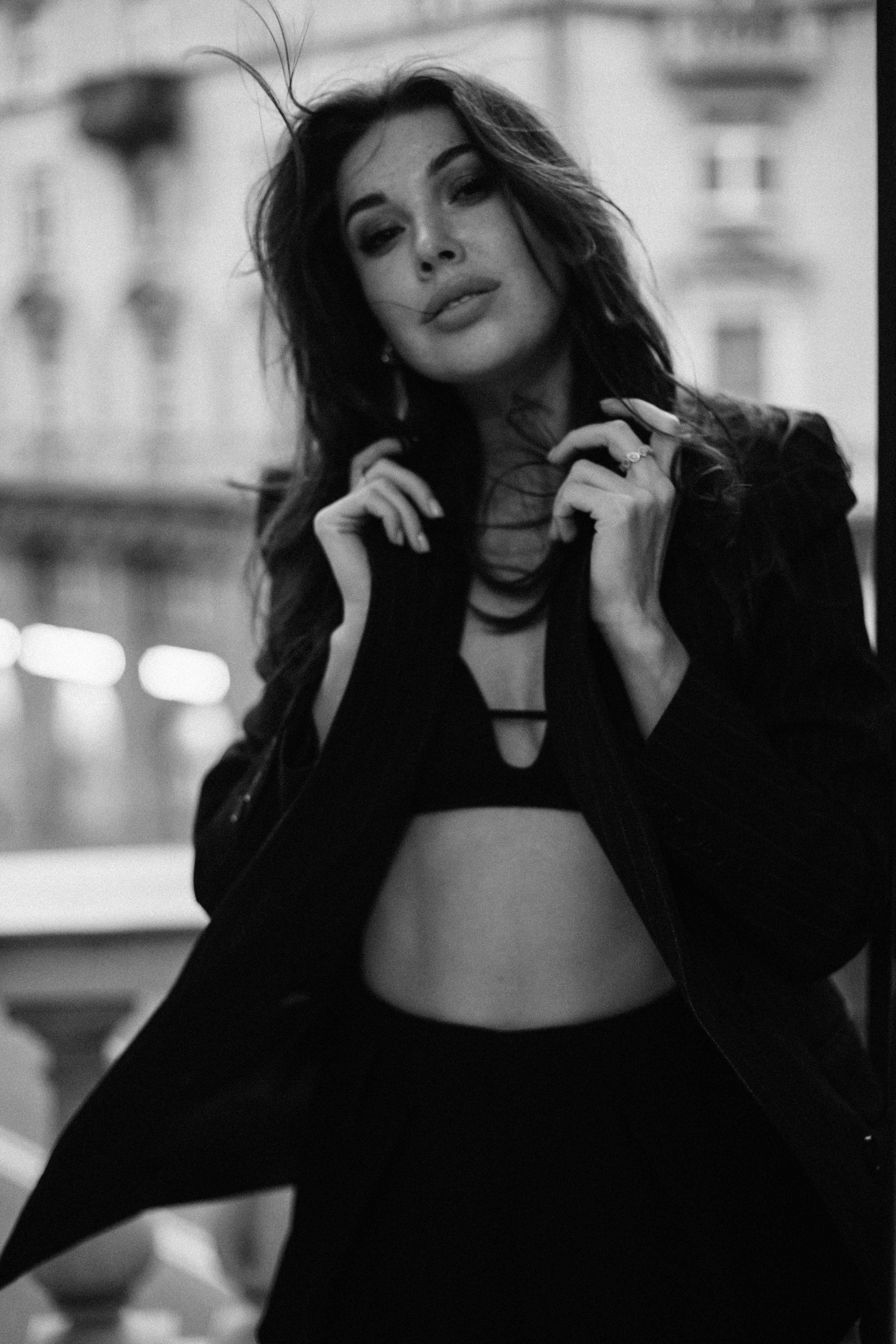 Вероника (съемка на балконе). Фотограф в Москве и Санкт-Петербурге Дарина